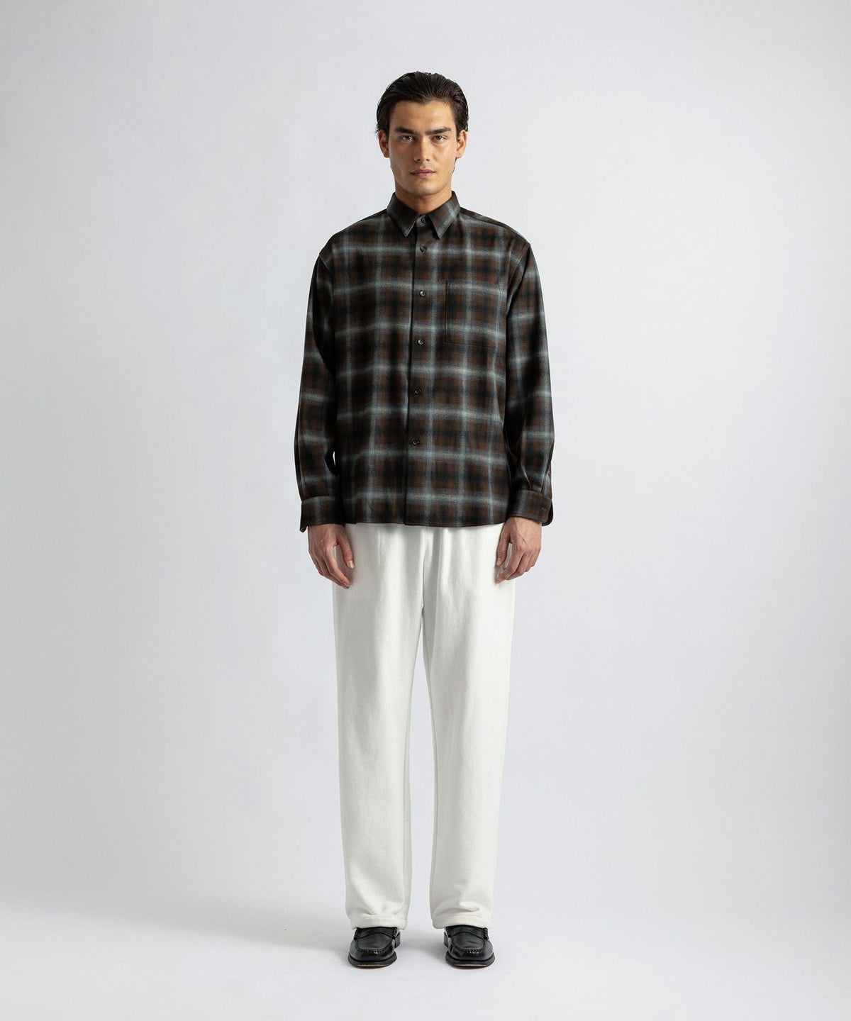Crosby Ombre Check LS Shirt