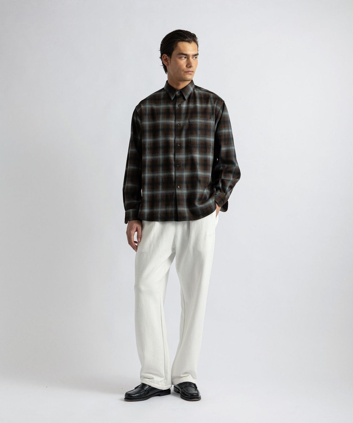 Crosby Ombre Check LS Shirt