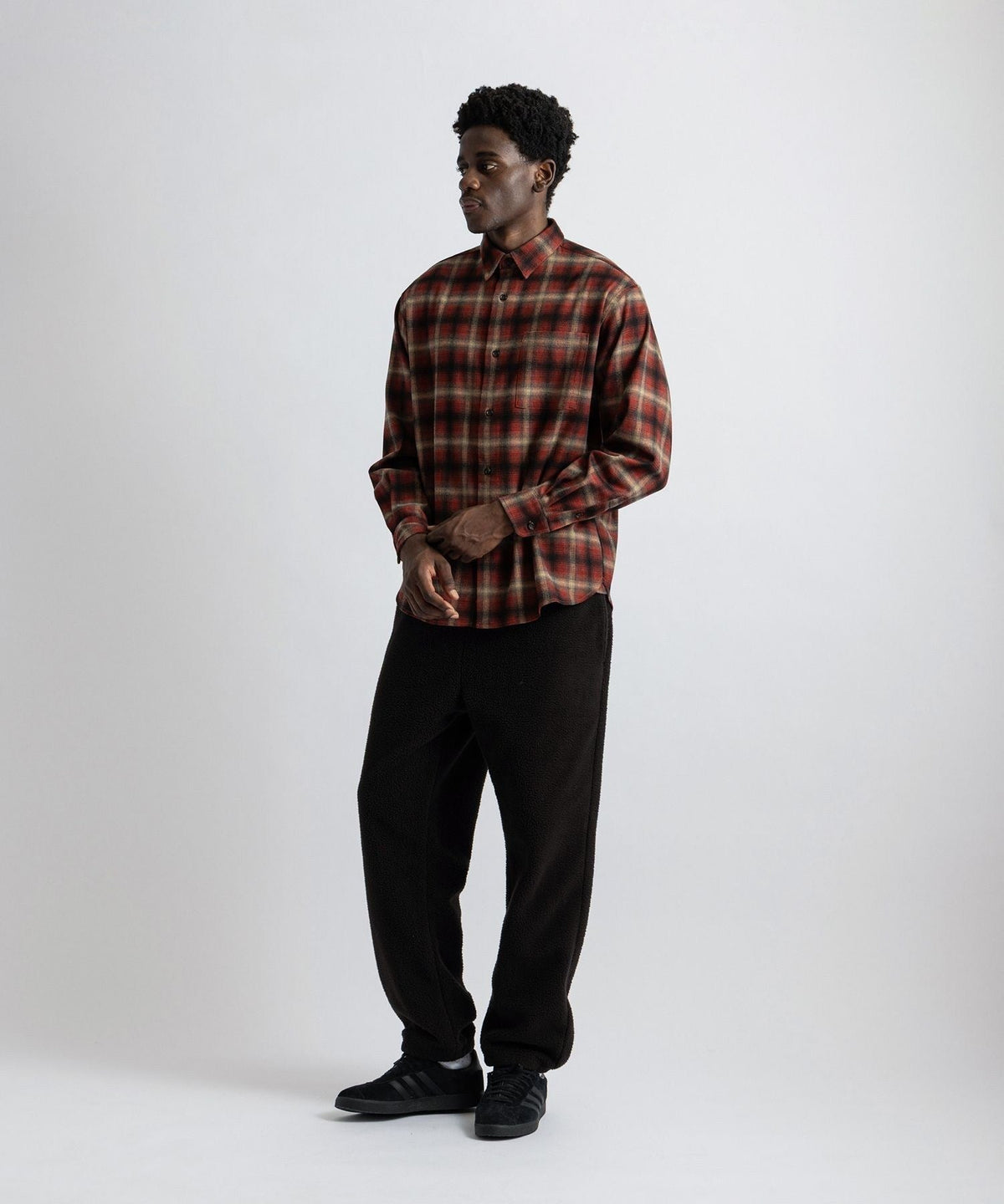 Crosby Ombre Check LS Shirt