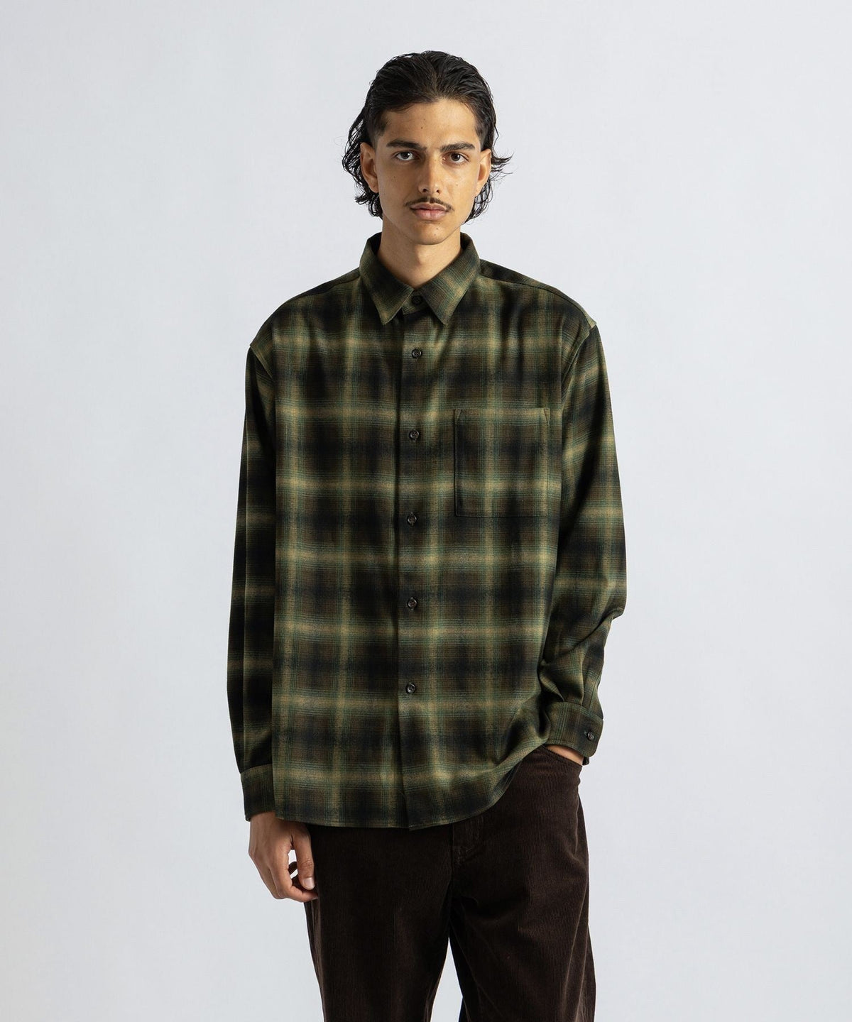 Crosby Ombre Check LS Shirt