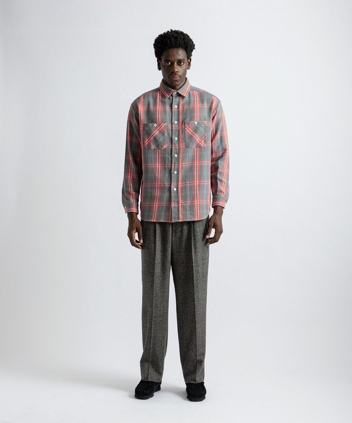 Broome Twill Plaid Shirt