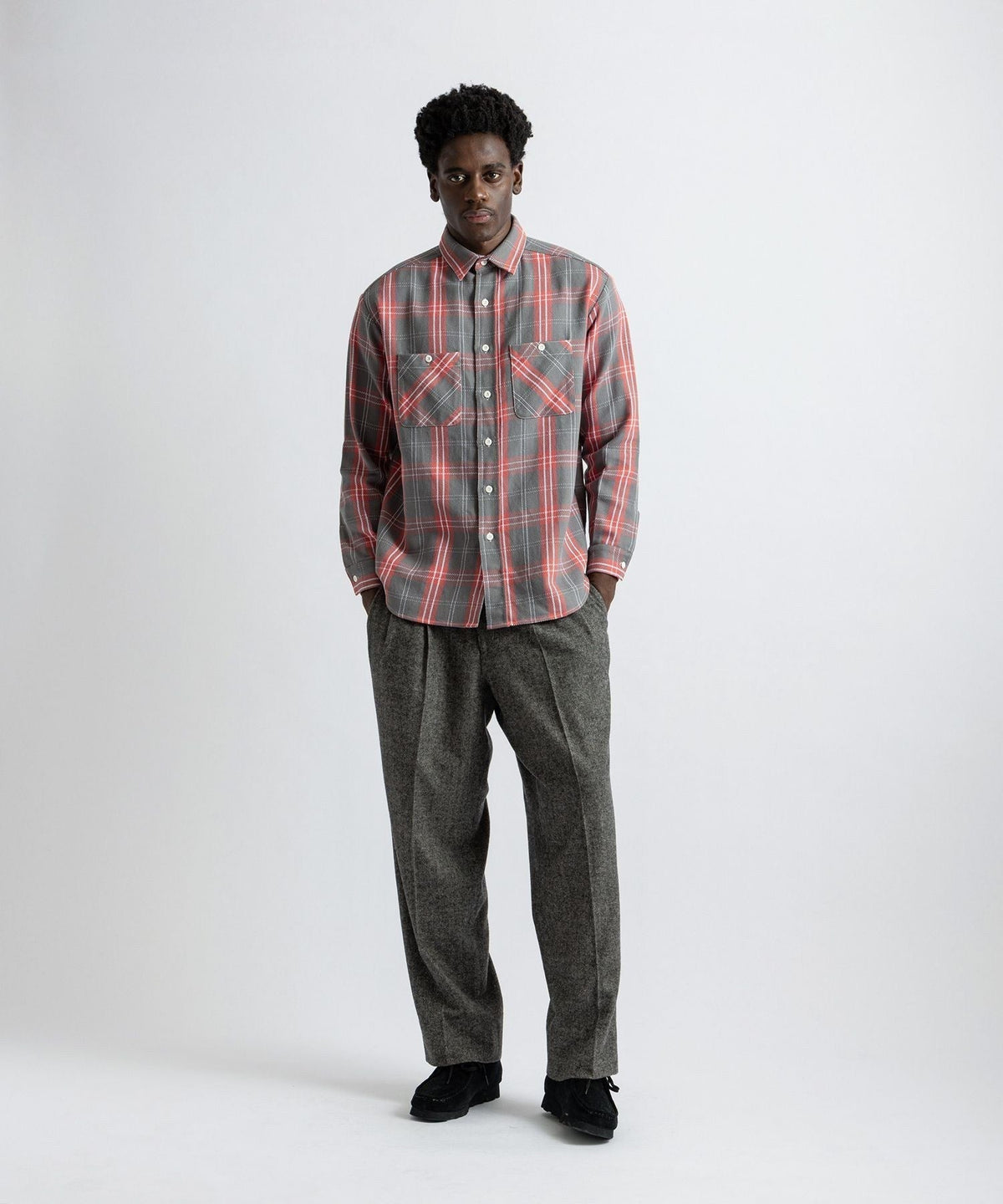 Broome Twill Plaid Shirt