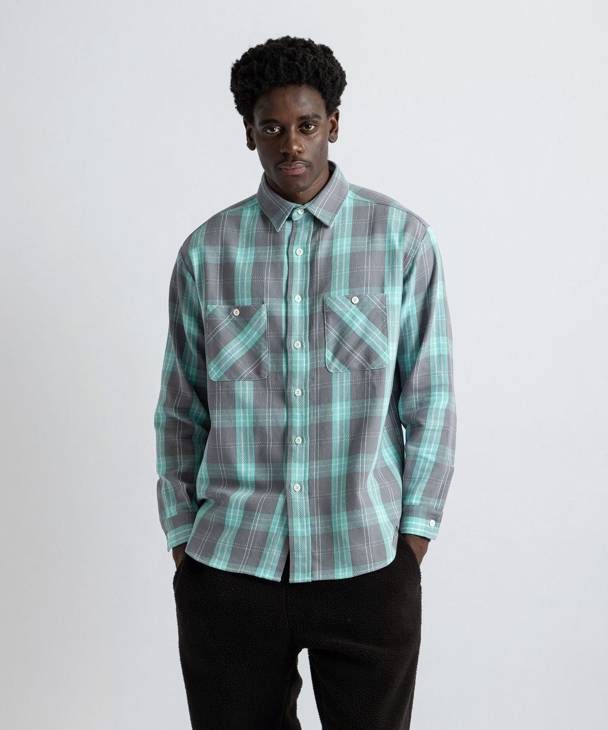 Broome Twill Plaid Shirt