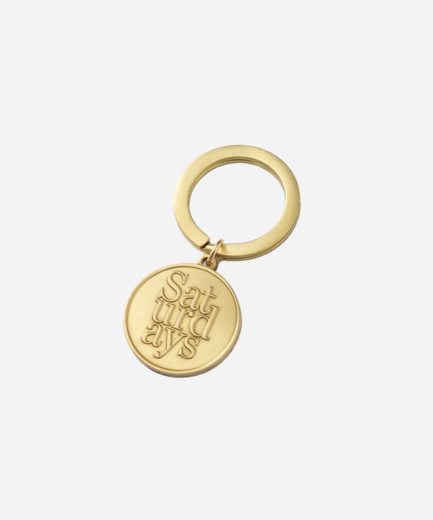 Saturdays Stacked Coin Keyring