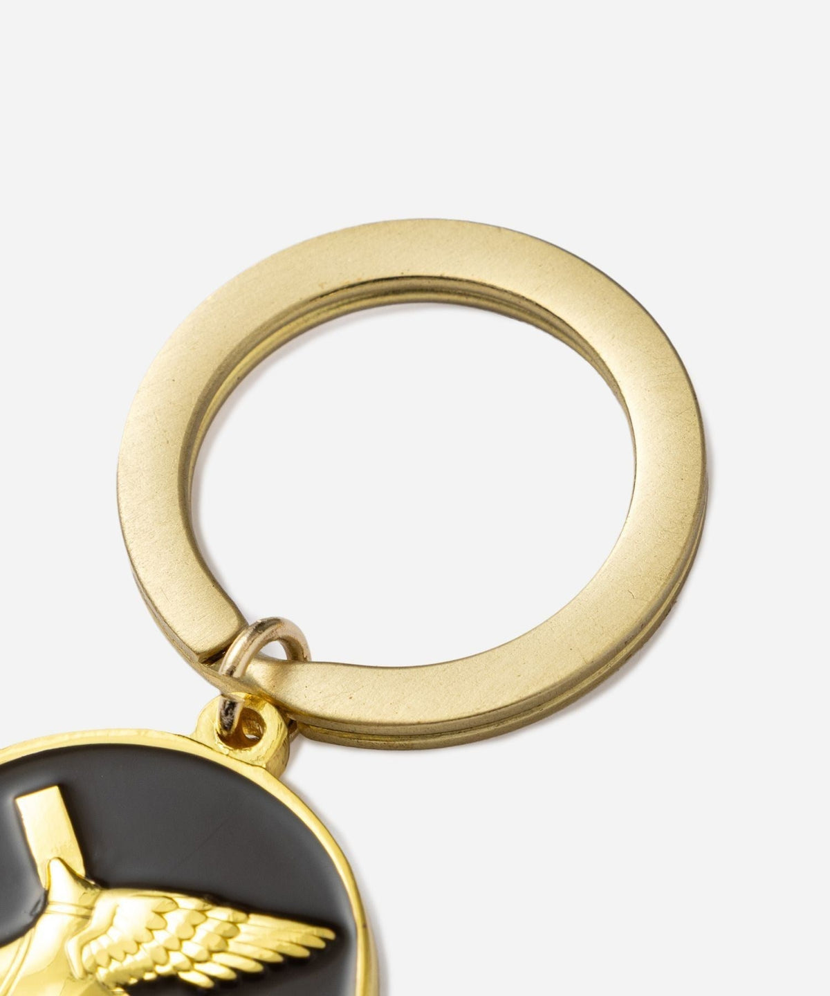 Wing Foot Coin Key Chain