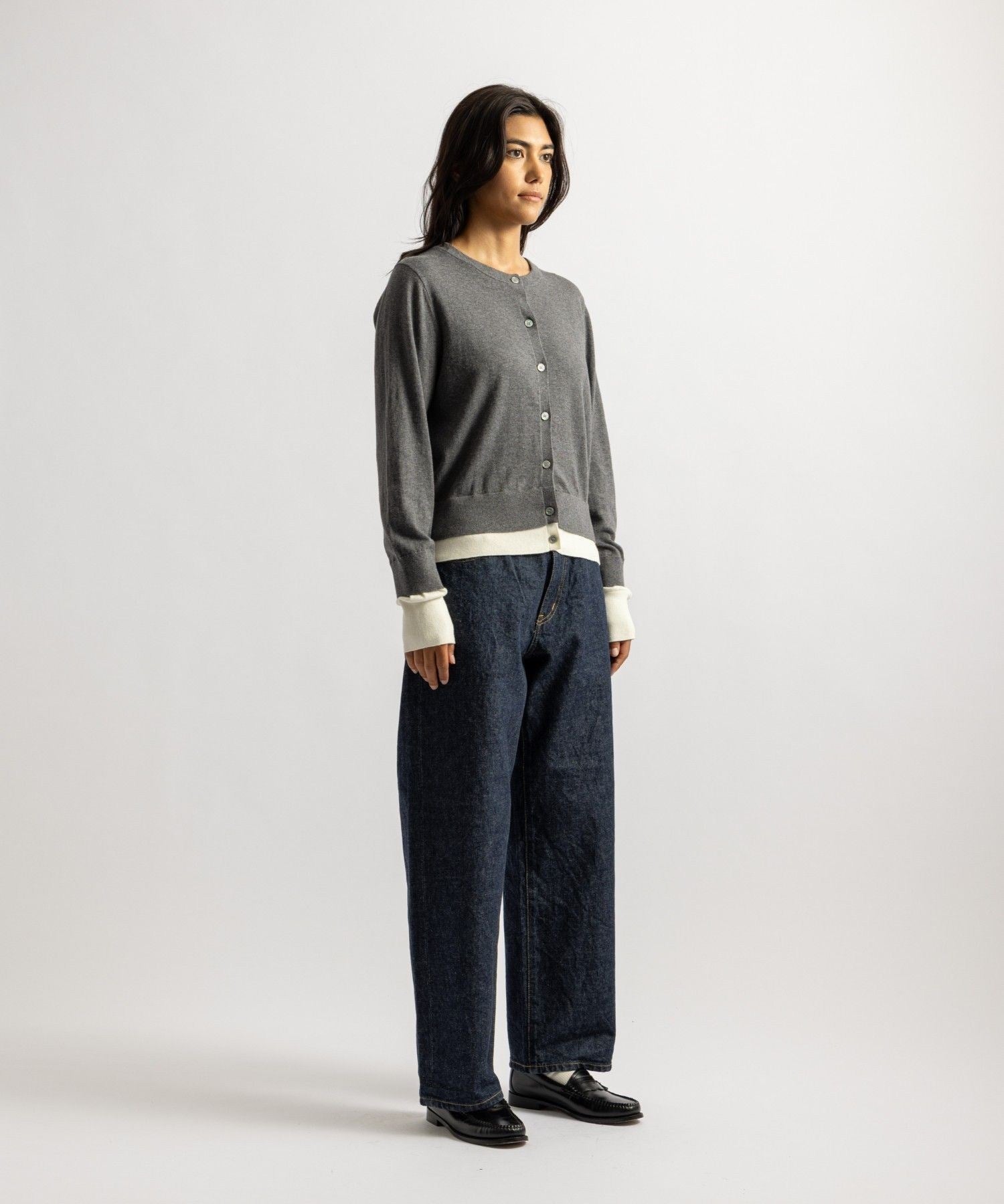 Halle Double Layer Cardigan | WOMEN