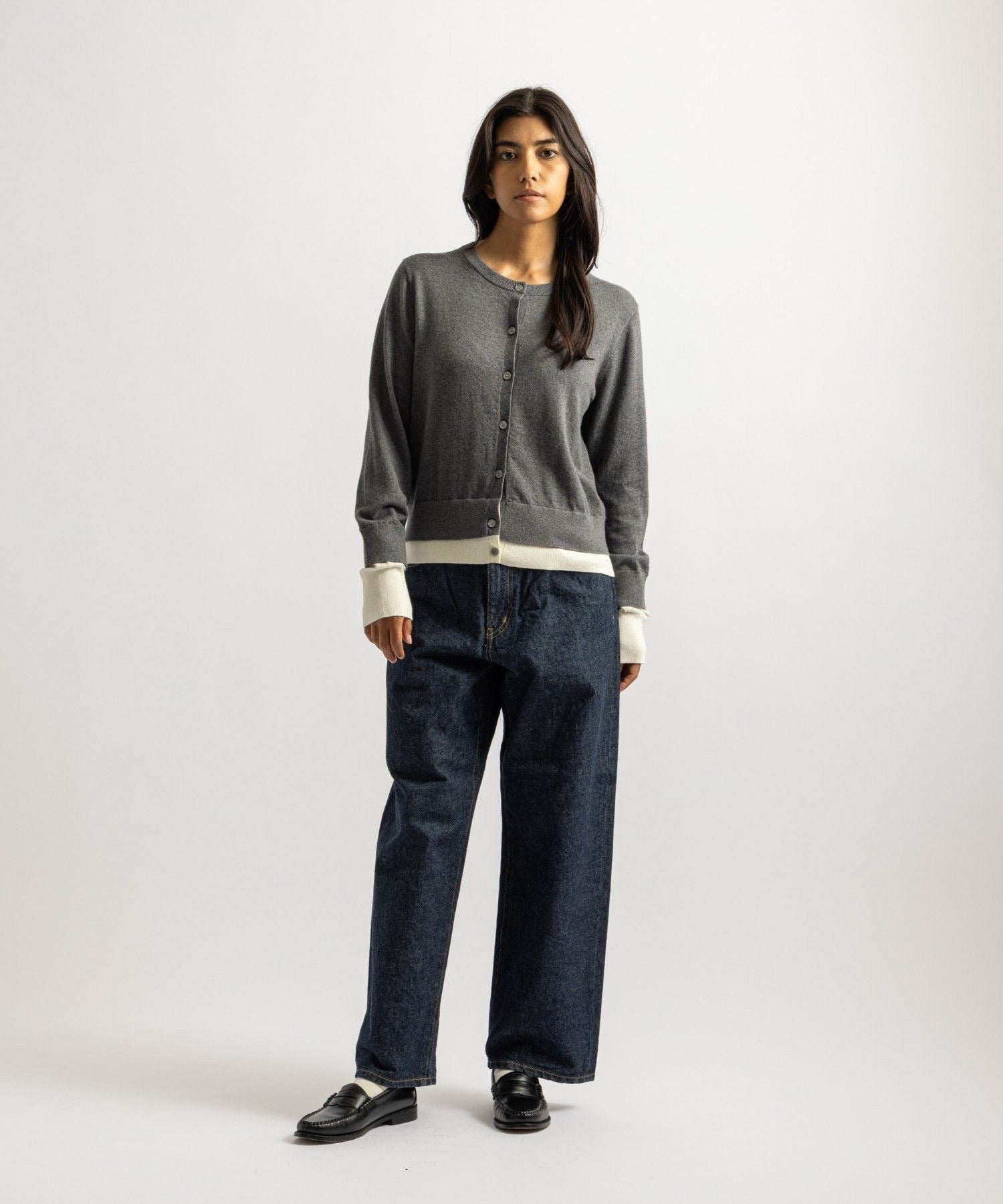Halle Double Layer Cardigan | WOMEN