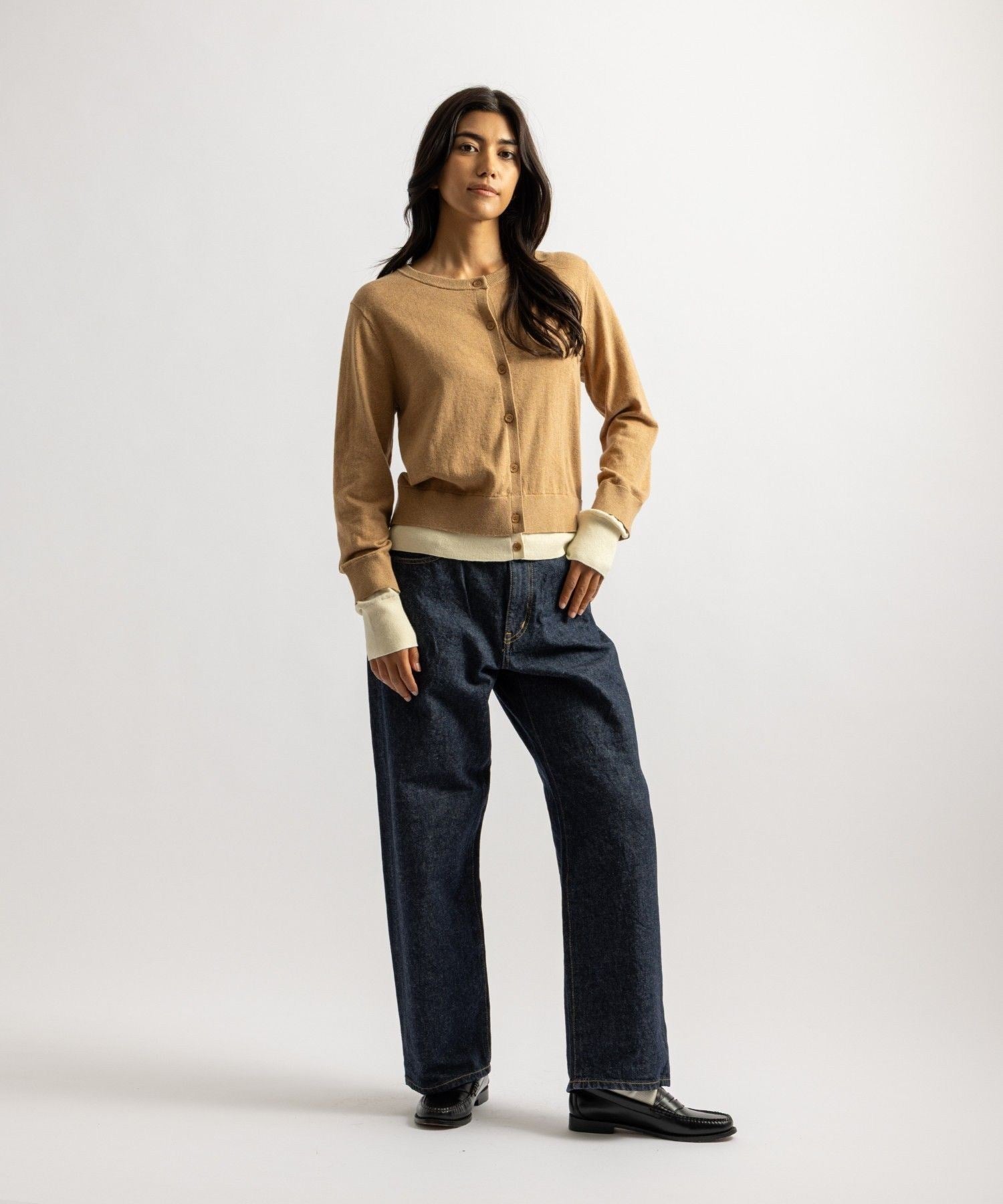 Halle Double Layer Cardigan | WOMEN
