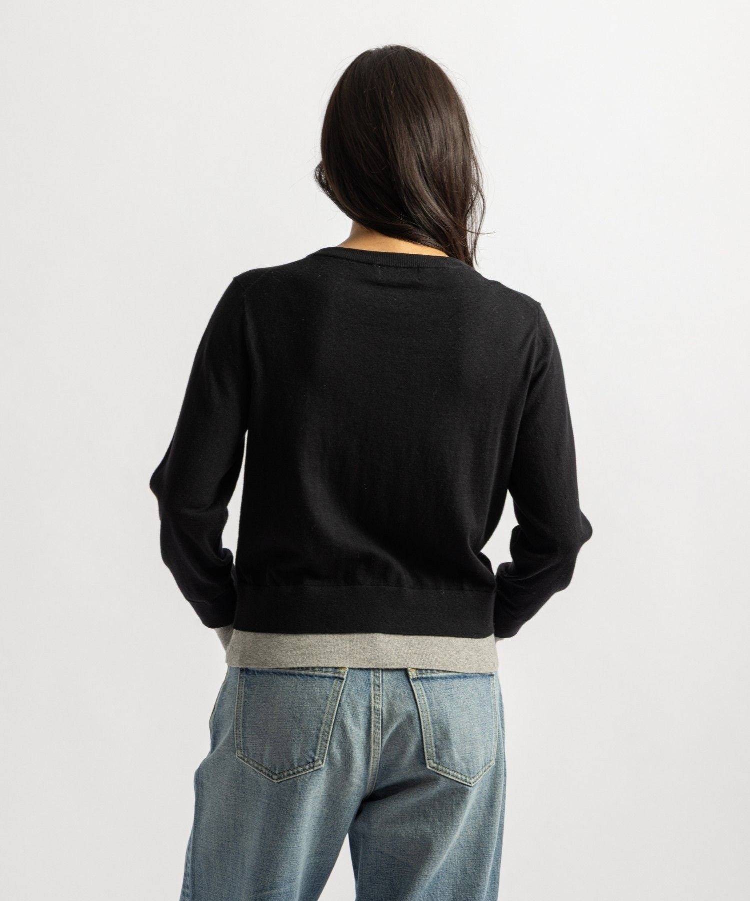 Halle Double Layer Cardigan | WOMEN