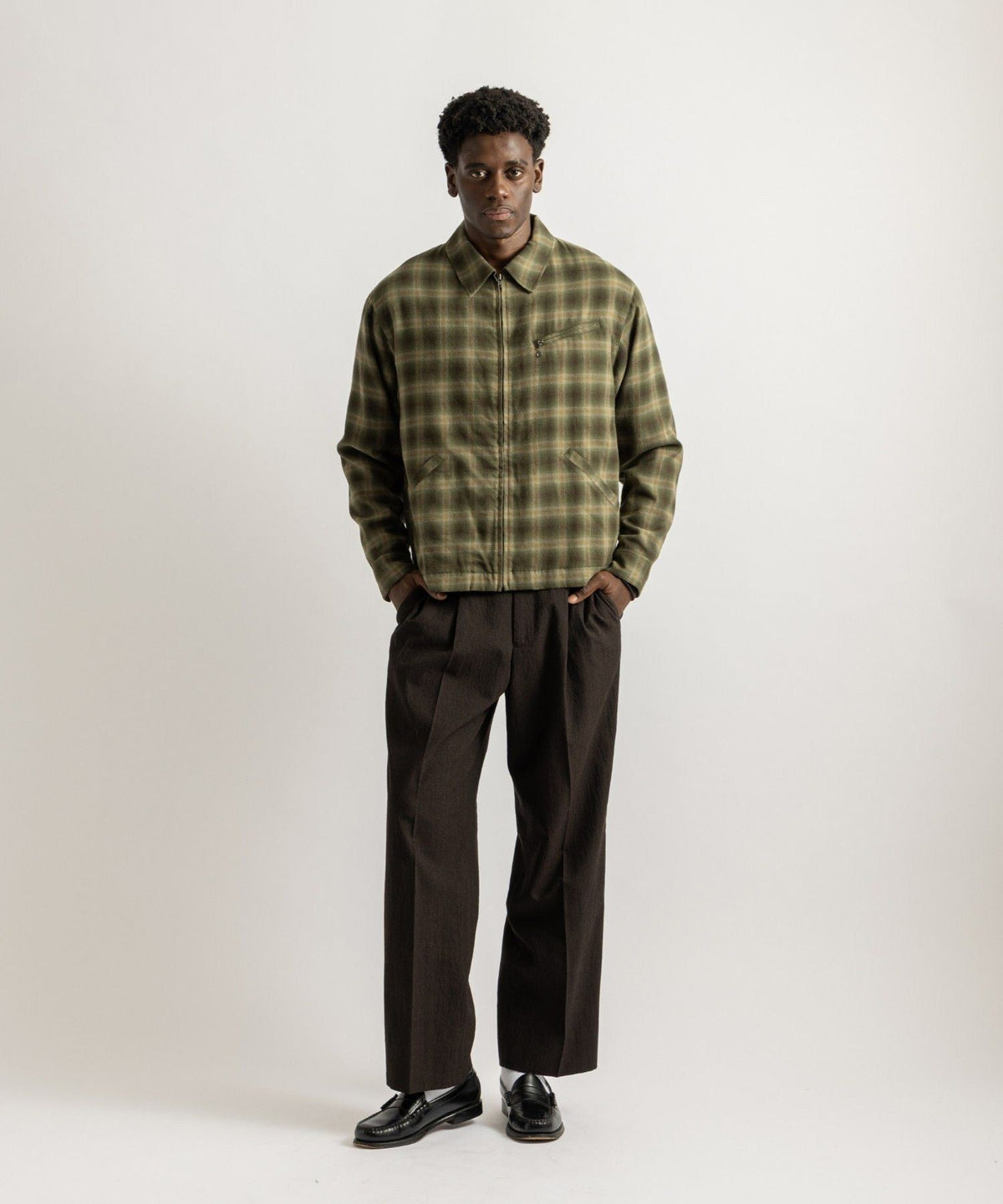 Harrison Ombre Wool Jacket