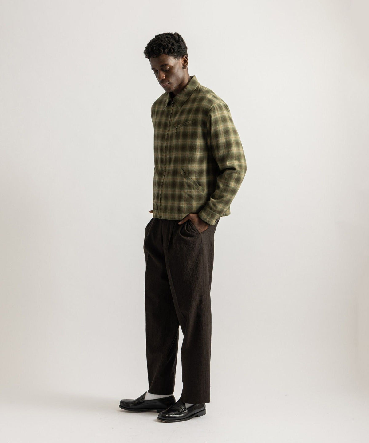 Harrison Ombre Wool Jacket