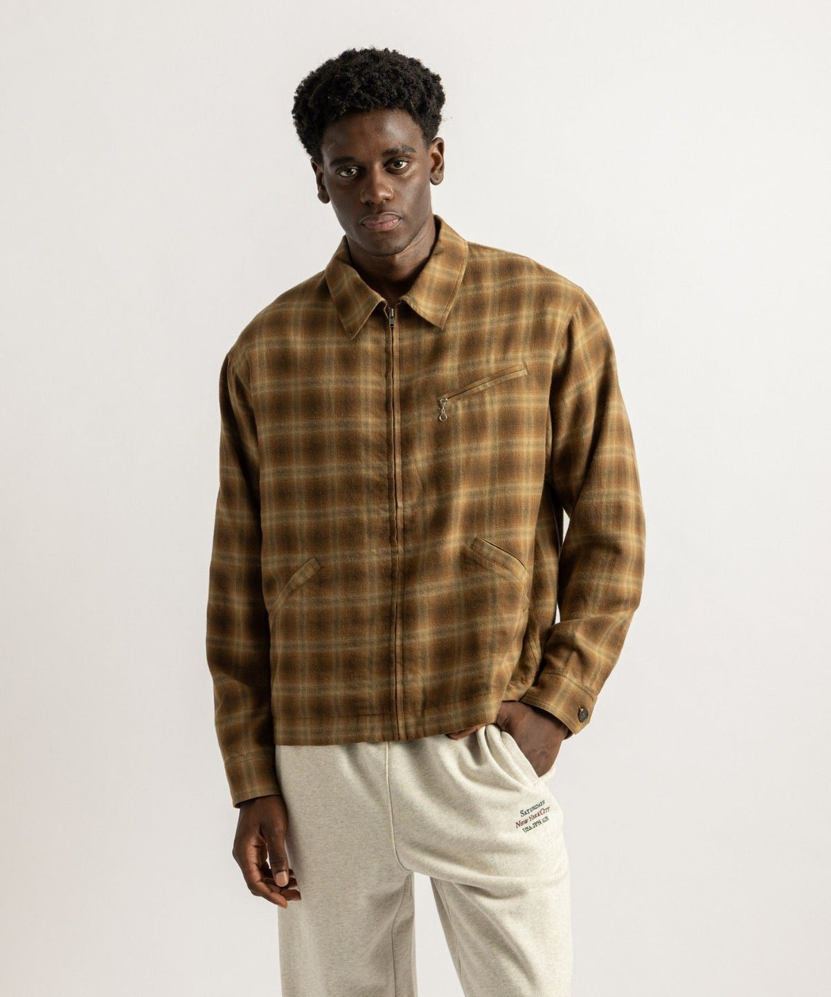 Harrison Ombre Wool Jacket