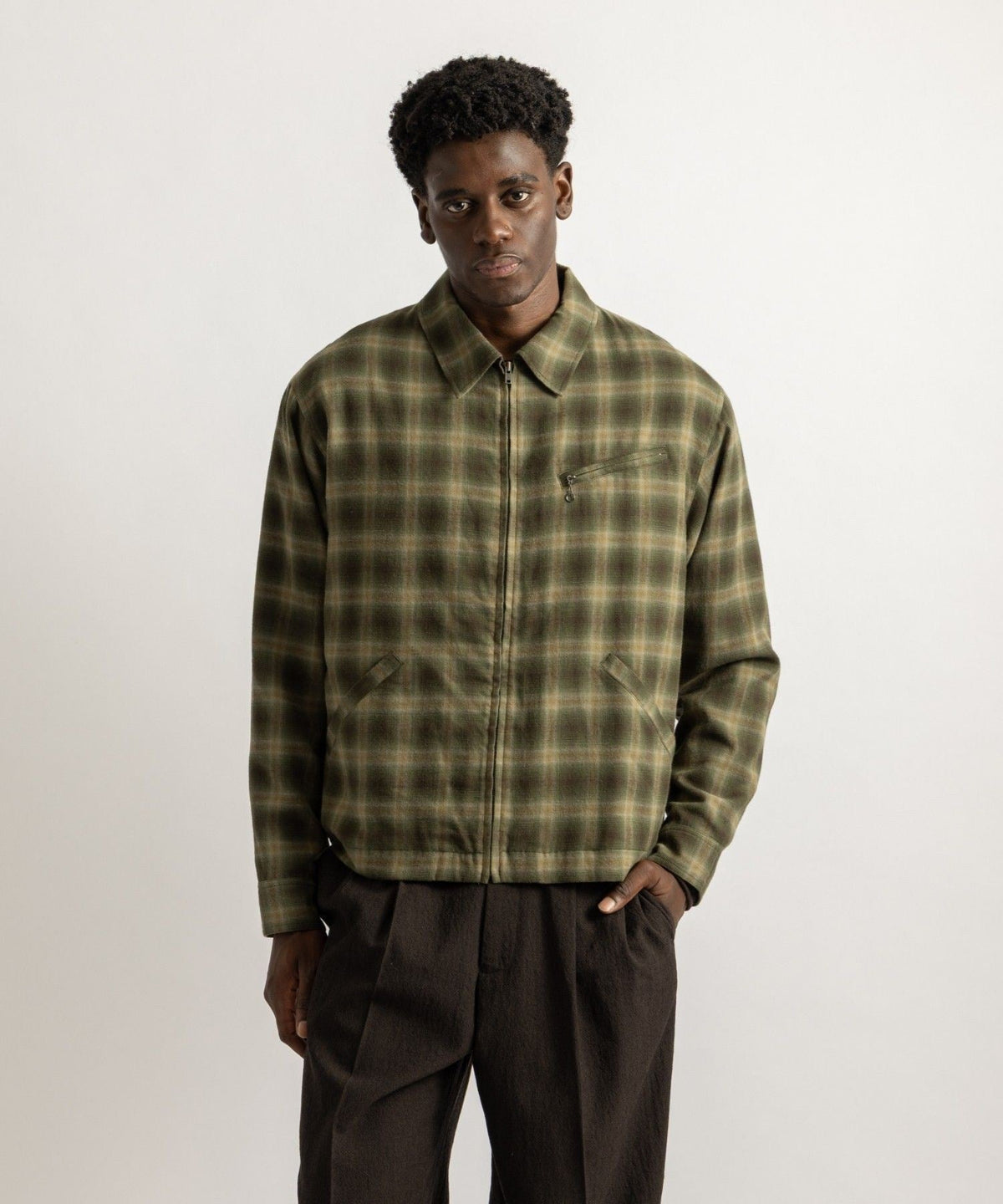 Harrison Ombre Wool Jacket