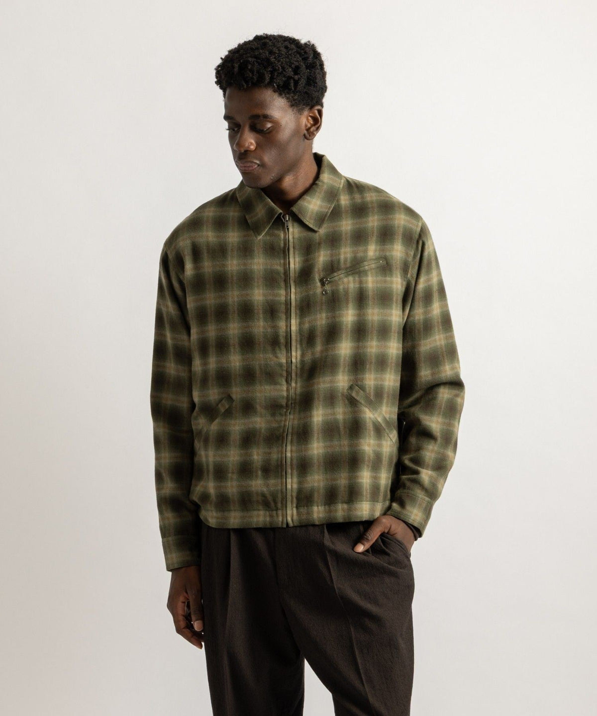 Harrison Ombre Wool Jacket