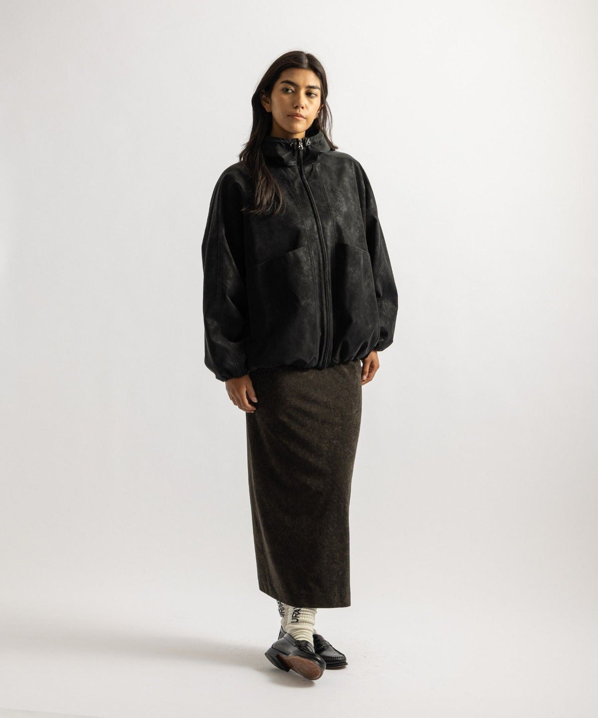 Edie Matte Shell Jacket | WOMEN