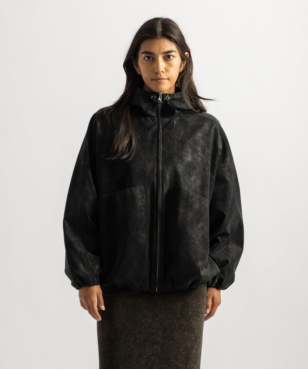 Edie Matte Shell Jacket | WOMEN
