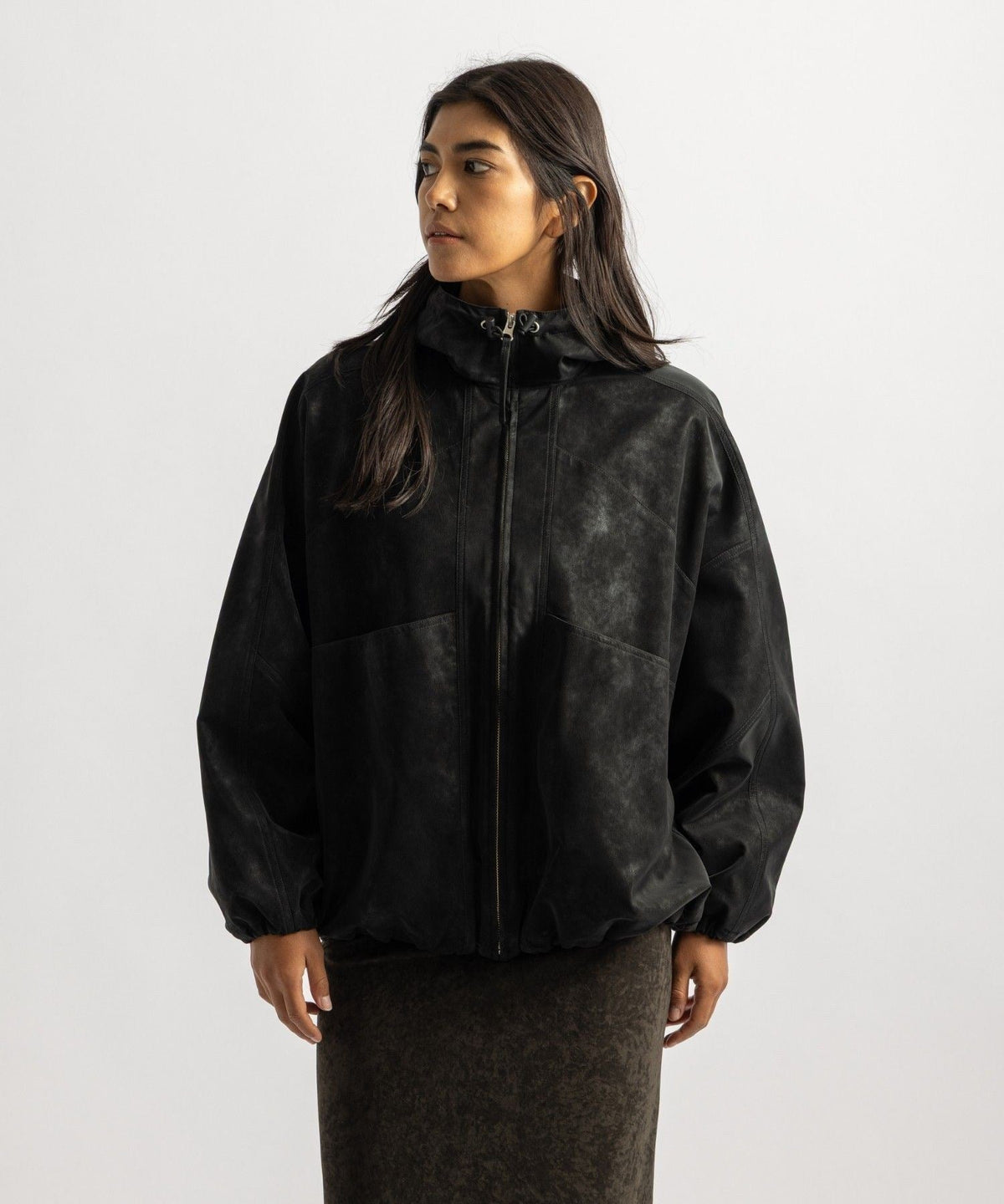 Edie Matte Shell Jacket | WOMEN