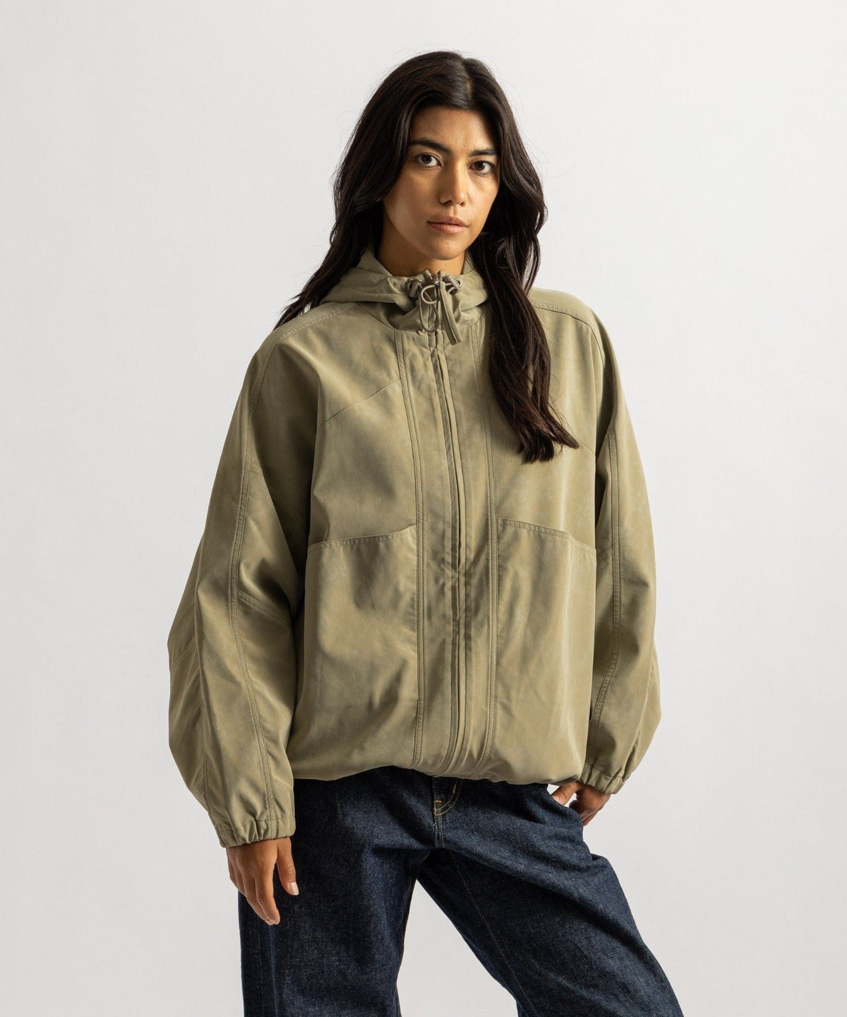 Edie Matte Shell Jacket | WOMEN