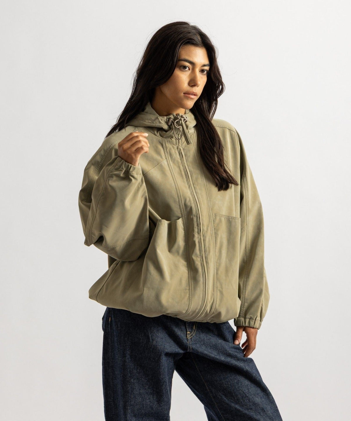 Edie Matte Shell Jacket | WOMEN