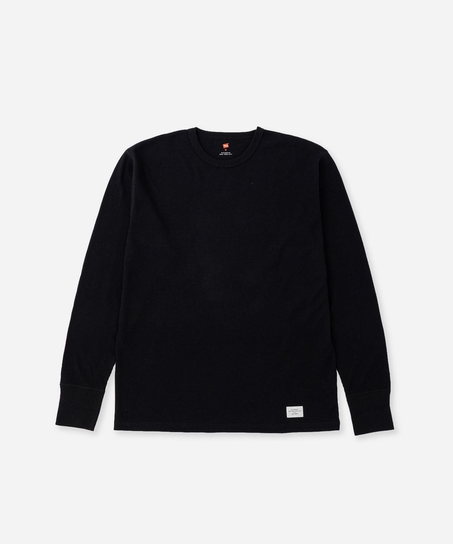 【予約】Hanes x Saturdays NYC Waffle 2Pack LS Tee