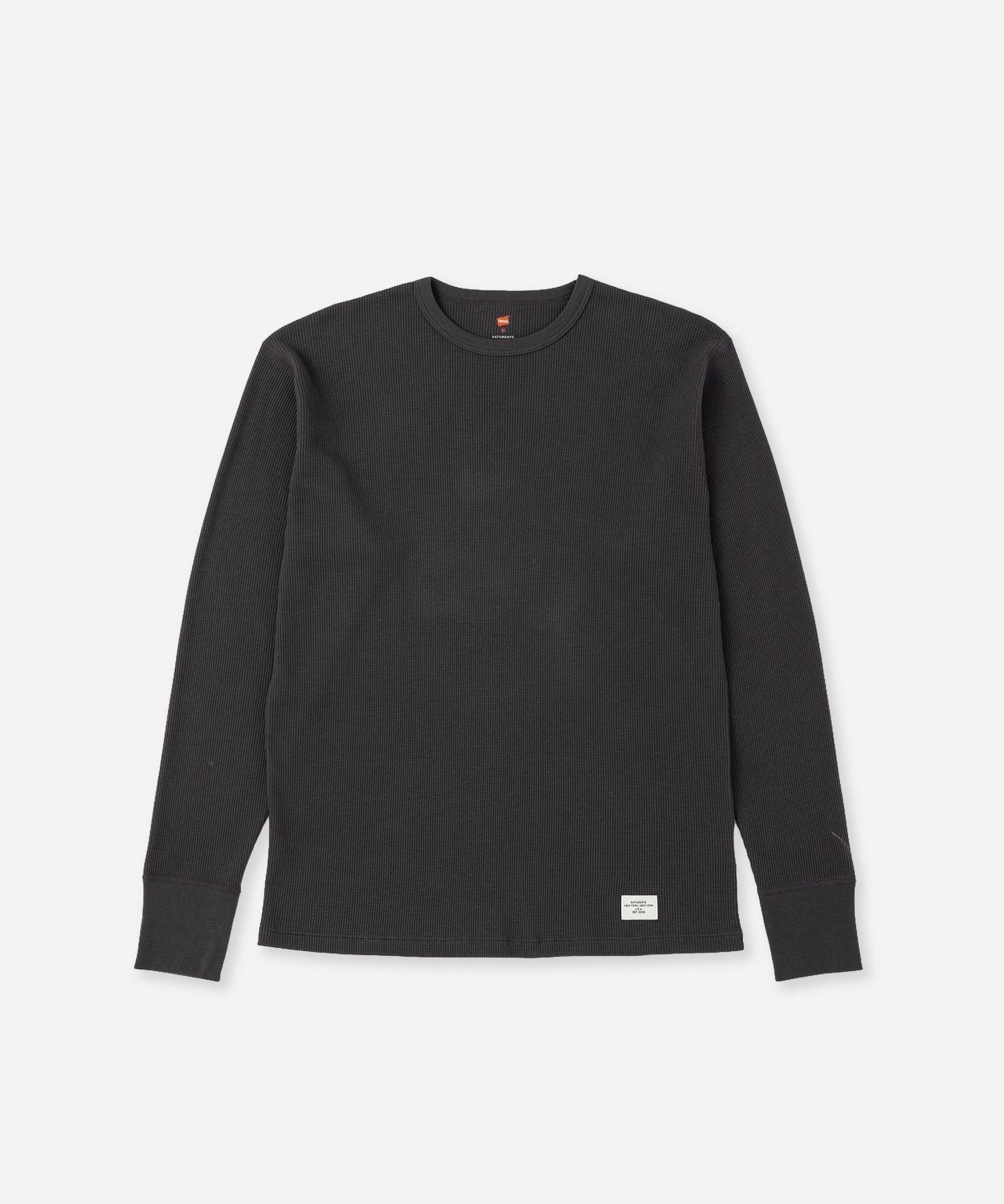 【予約】Hanes x Saturdays NYC Waffle 2Pack LS Tee