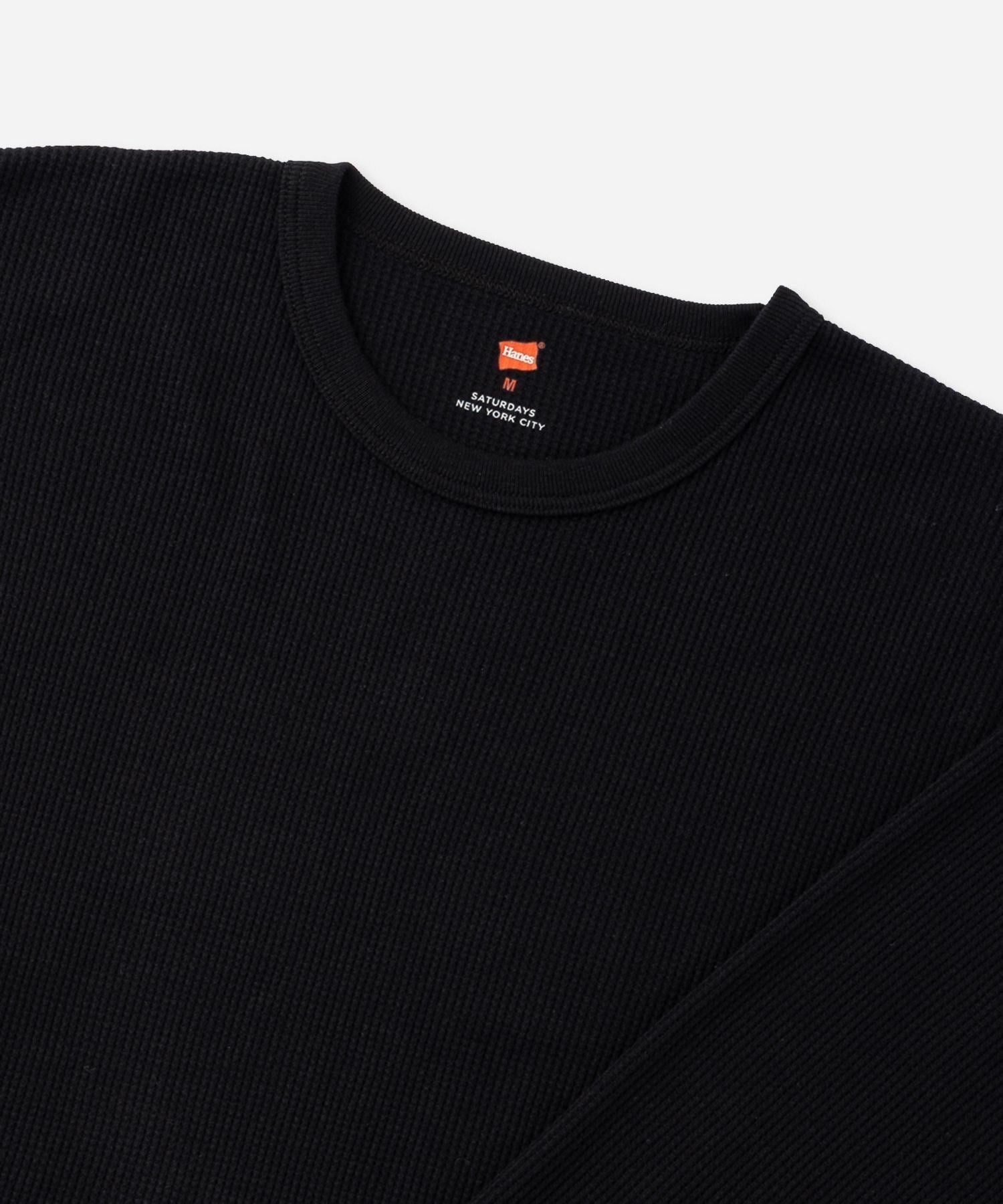 【予約】Hanes x Saturdays NYC Waffle 2Pack LS Tee
