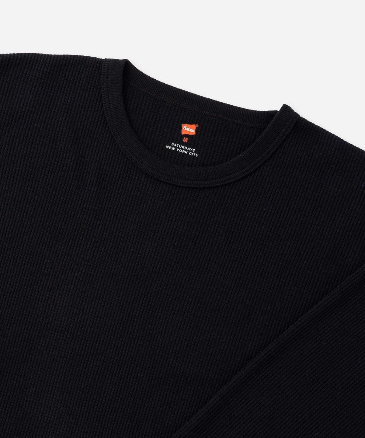 Hanes x Saturdays NYC Waffle 2Pack LS Pullover