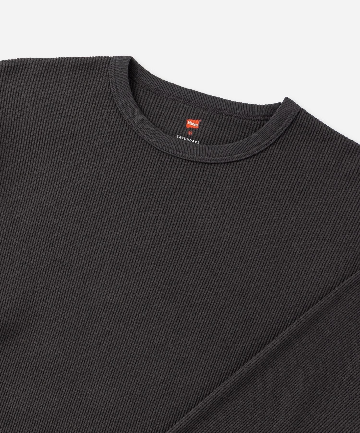 【予約】Hanes x Saturdays NYC Waffle 2Pack LS Tee