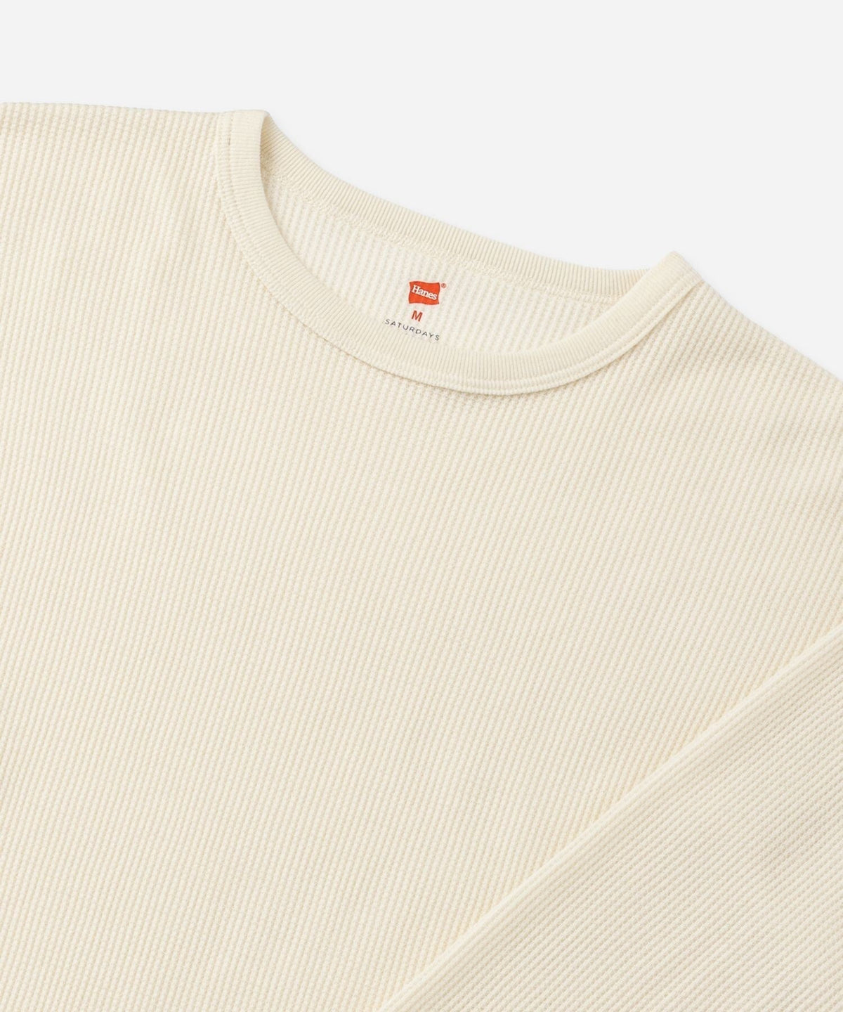 Hanes x Saturdays NYC Waffle 2Pack LS Pullover