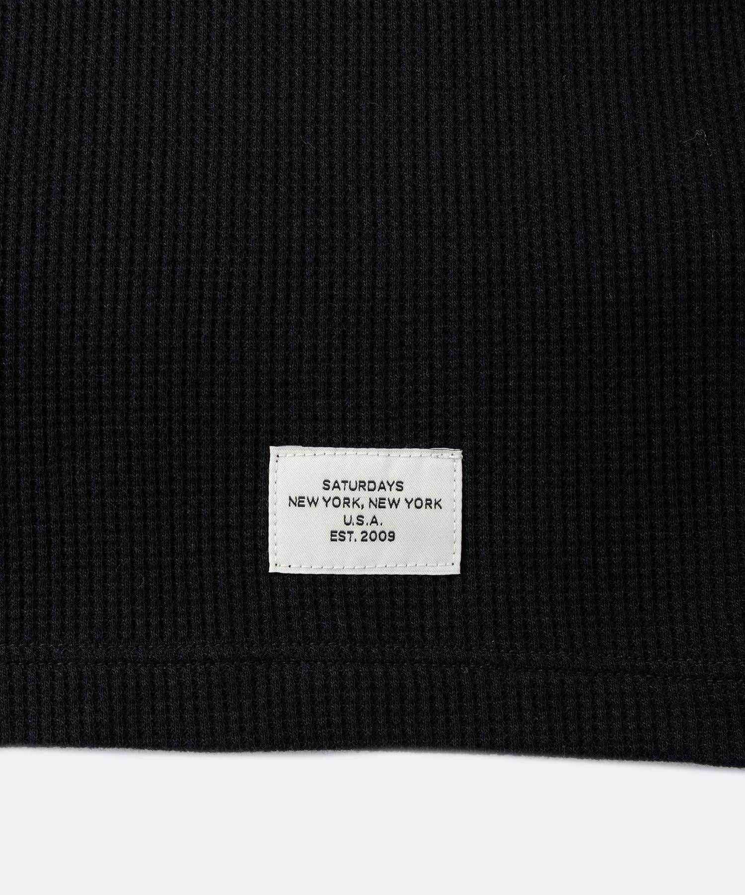 【予約】Hanes x Saturdays NYC Waffle 2Pack LS Tee