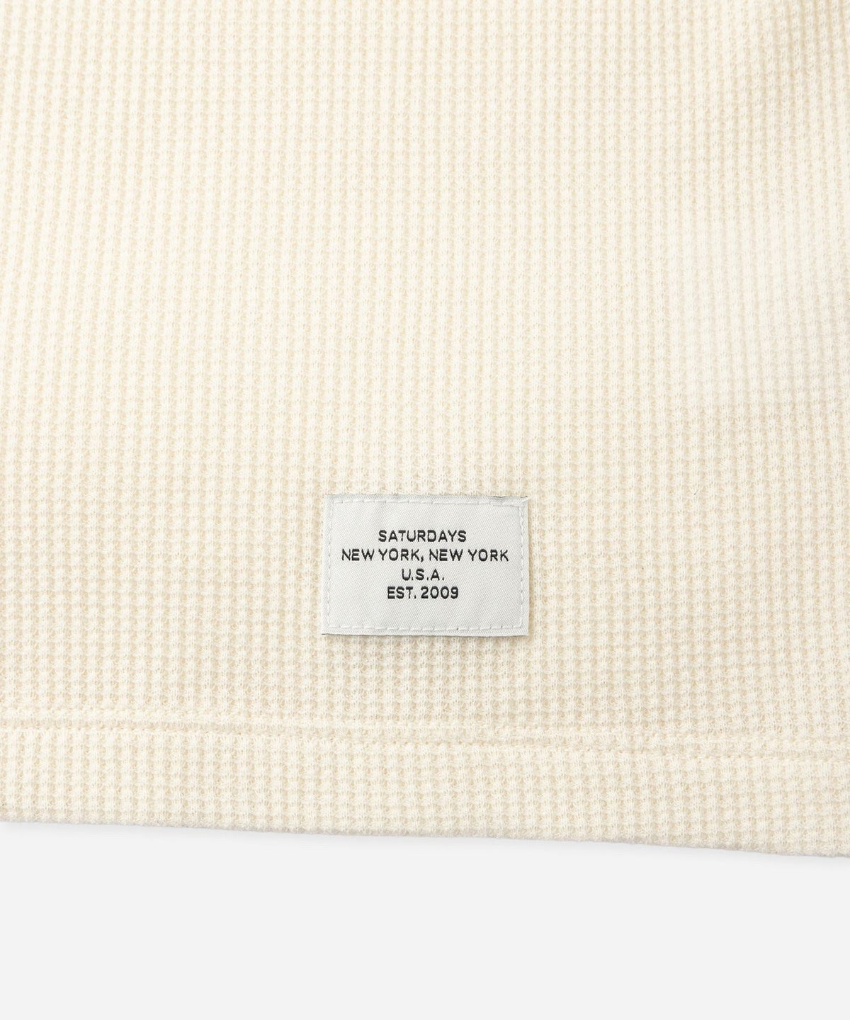 Hanes x Saturdays NYC Waffle 2Pack LS Pullover