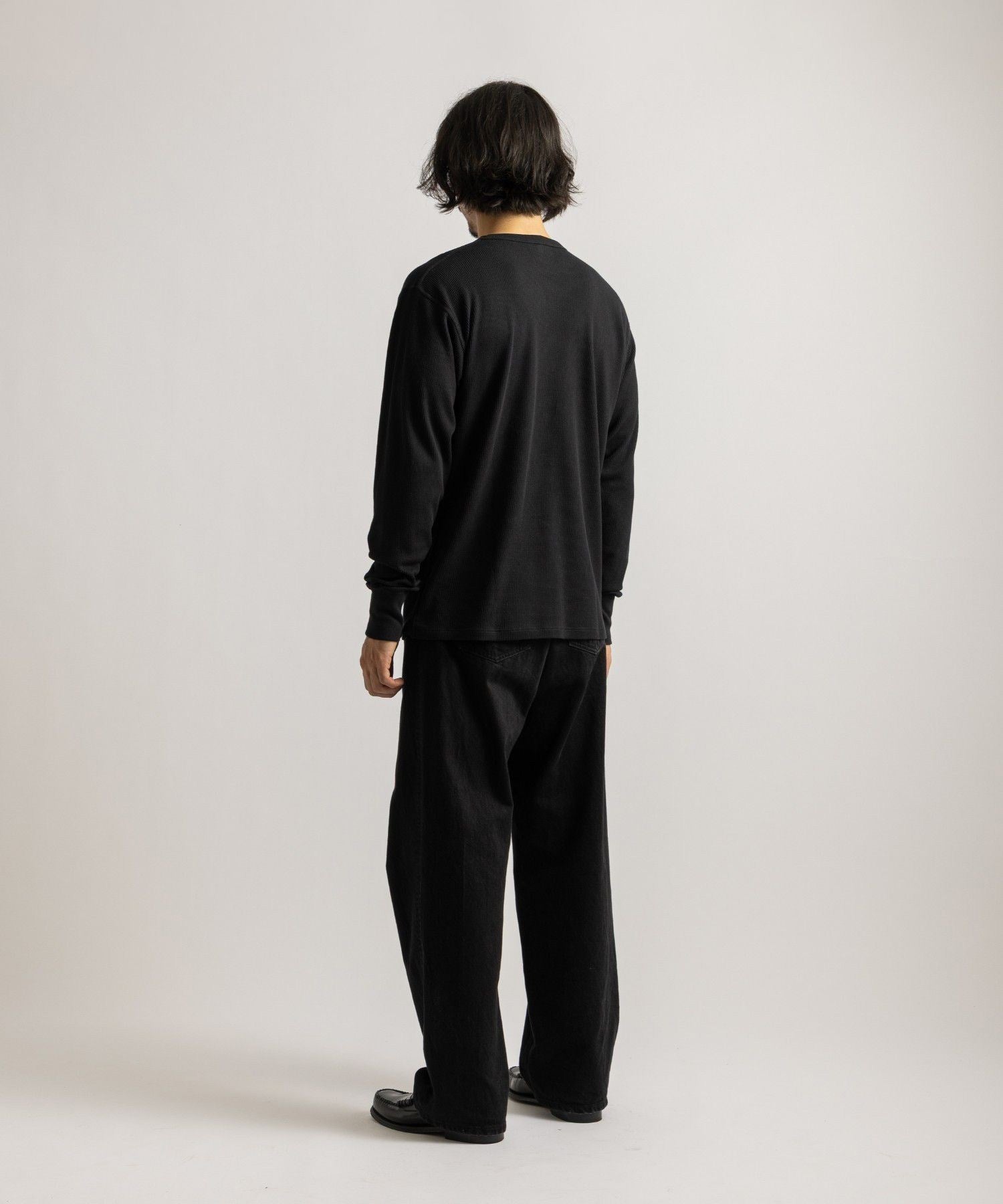 【予約】Hanes x Saturdays NYC Waffle 2Pack LS Tee