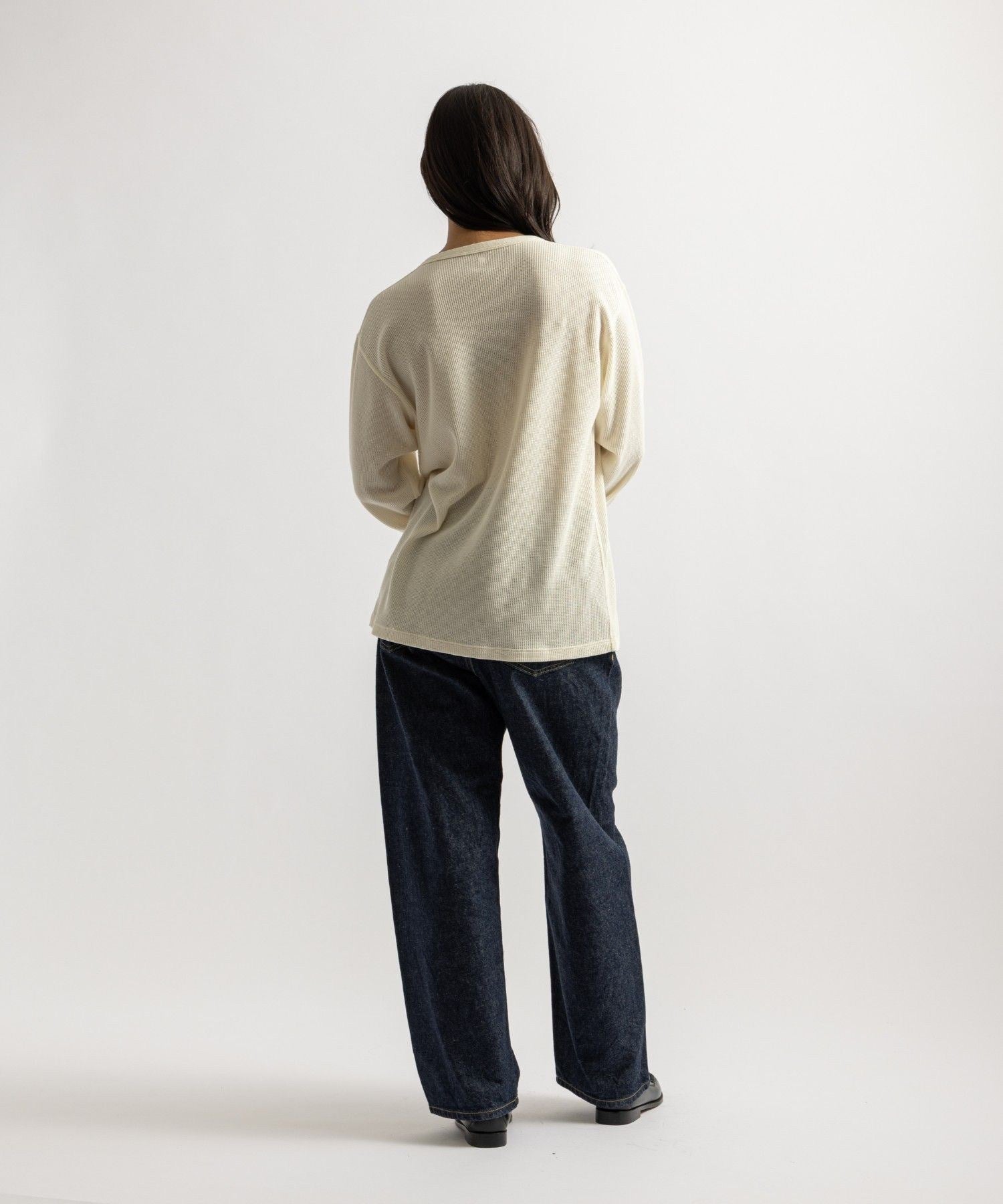 【予約】Hanes x Saturdays NYC Waffle 2Pack LS Tee