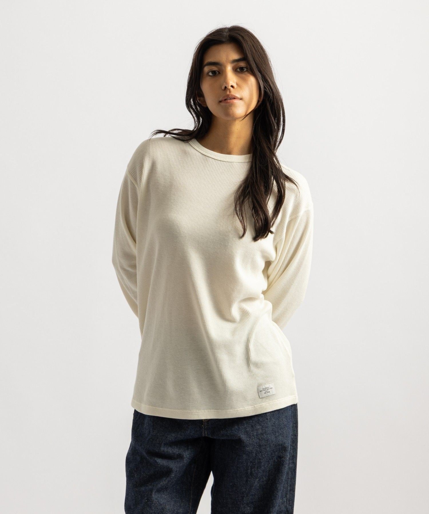 【予約】Hanes x Saturdays NYC Waffle 2Pack LS Tee