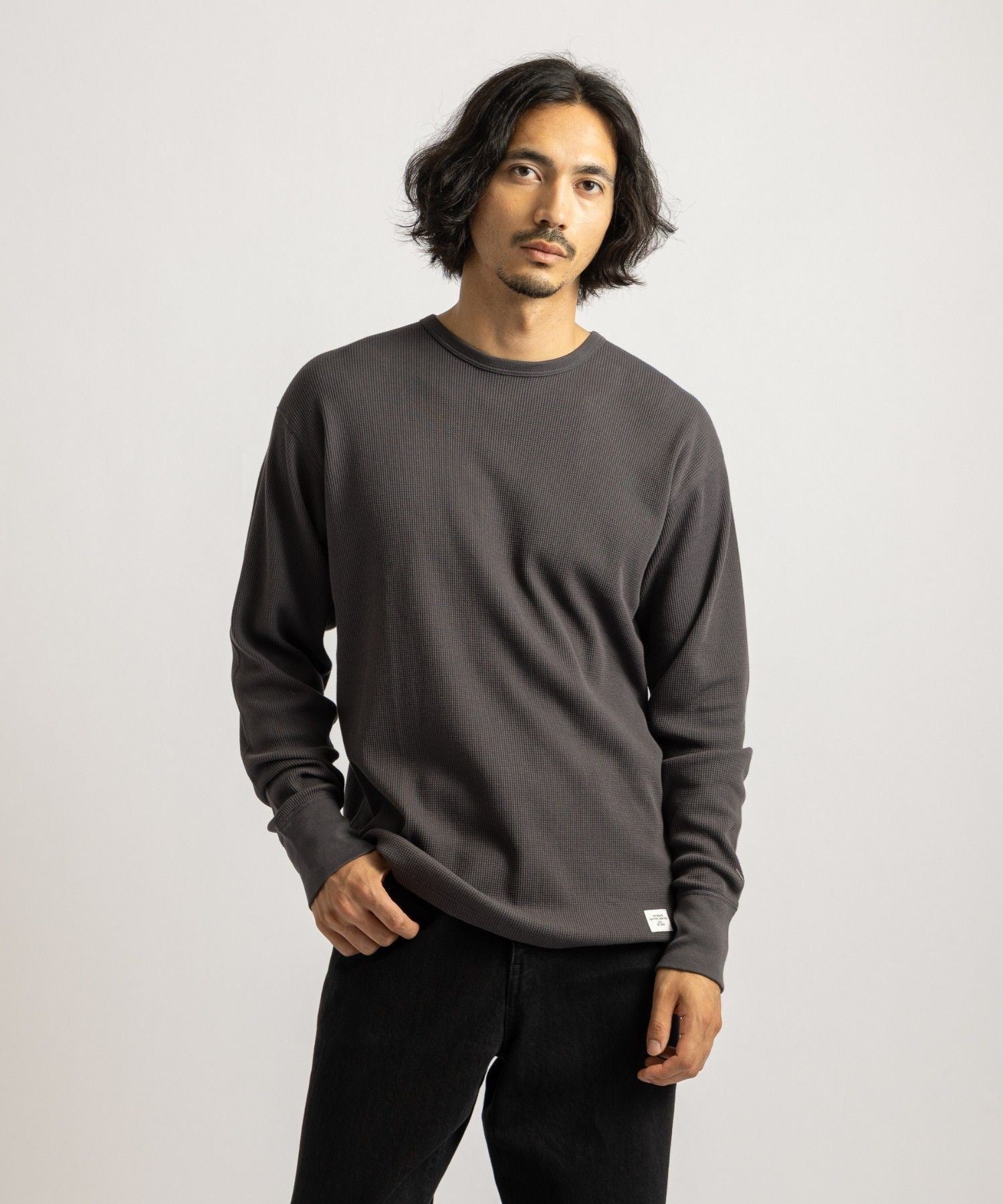 Hanes x Saturdays NYC Waffle 2Pack LS Pullover | Saturdays NYC Japan