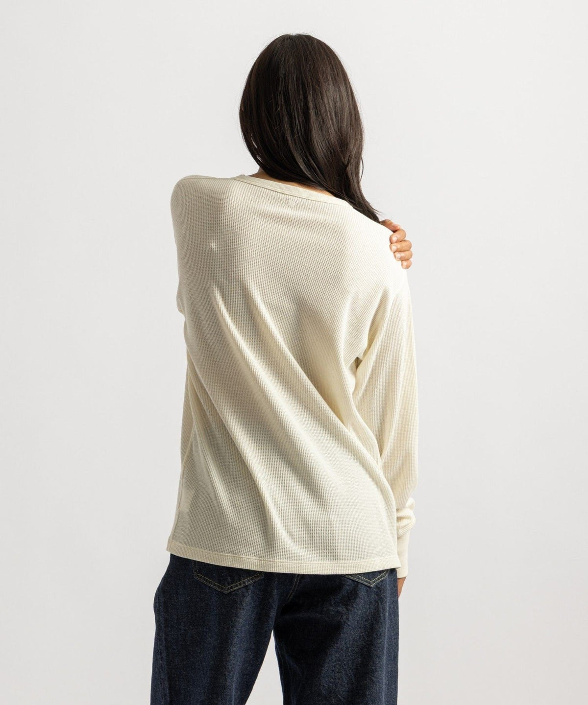 Hanes x Saturdays NYC Waffle 2Pack LS Pullover