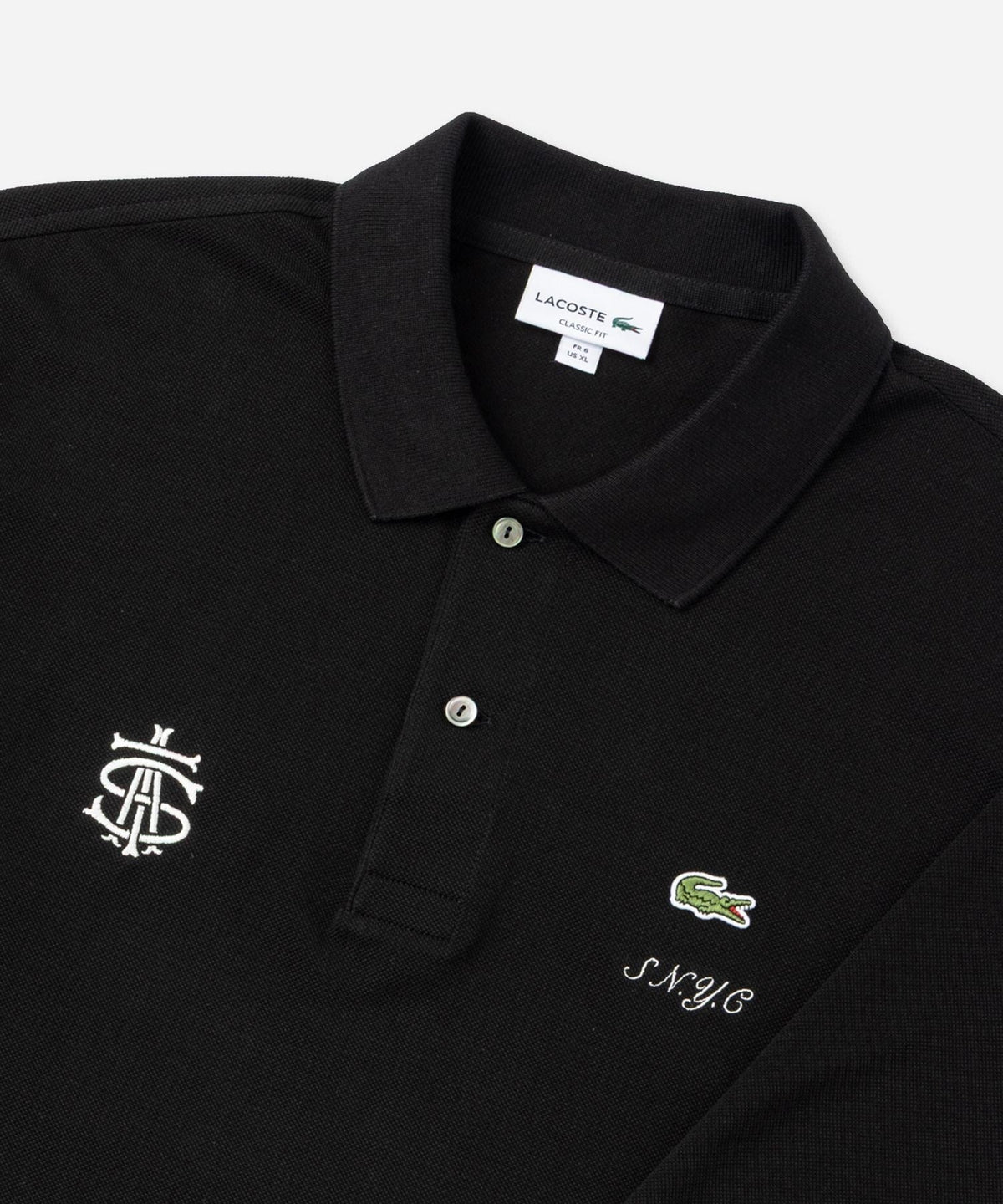Lacoste customized by Saturdays NYC LS Poloshirt
