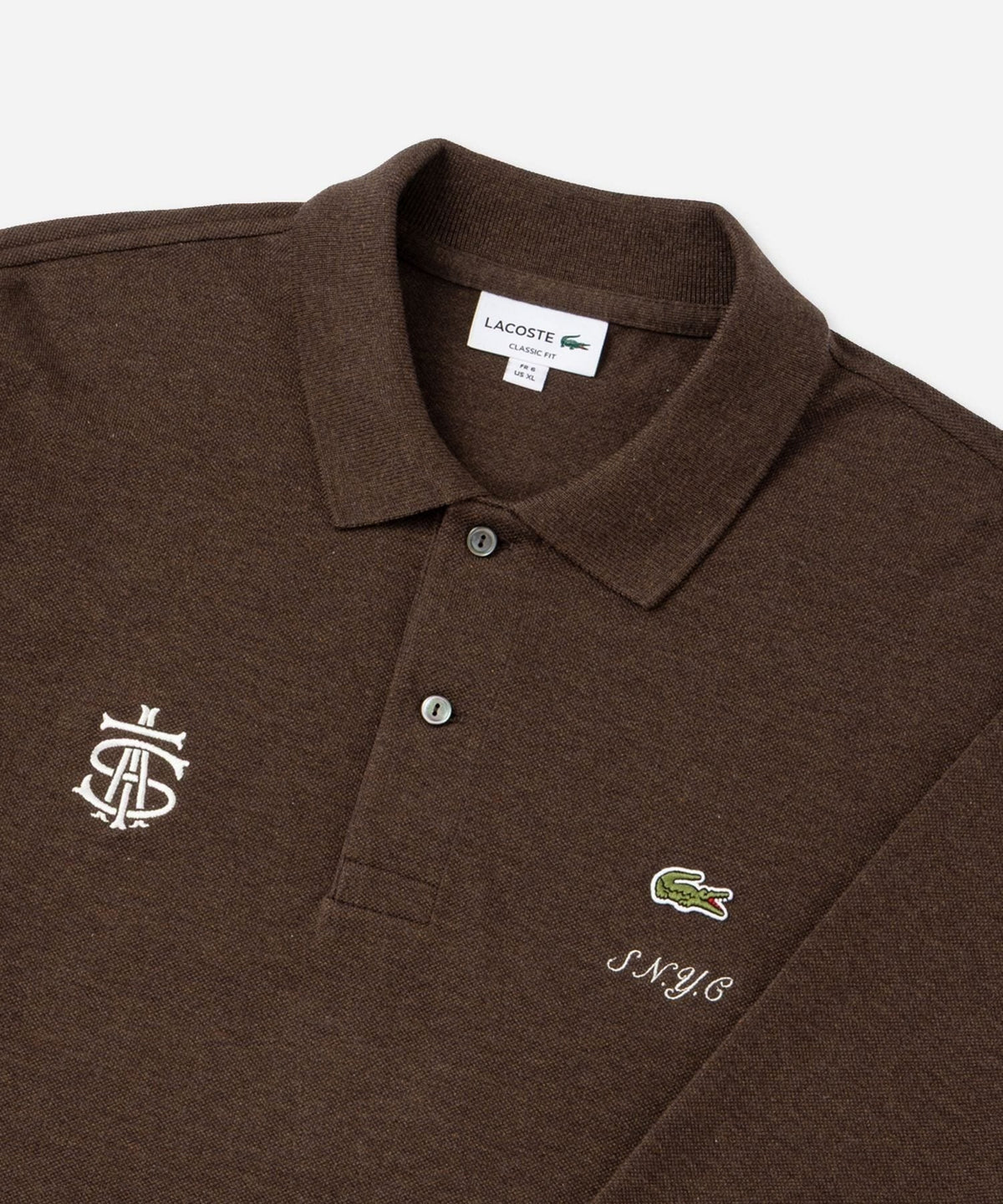 Lacoste customized by Saturdays NYC LS Poloshirt