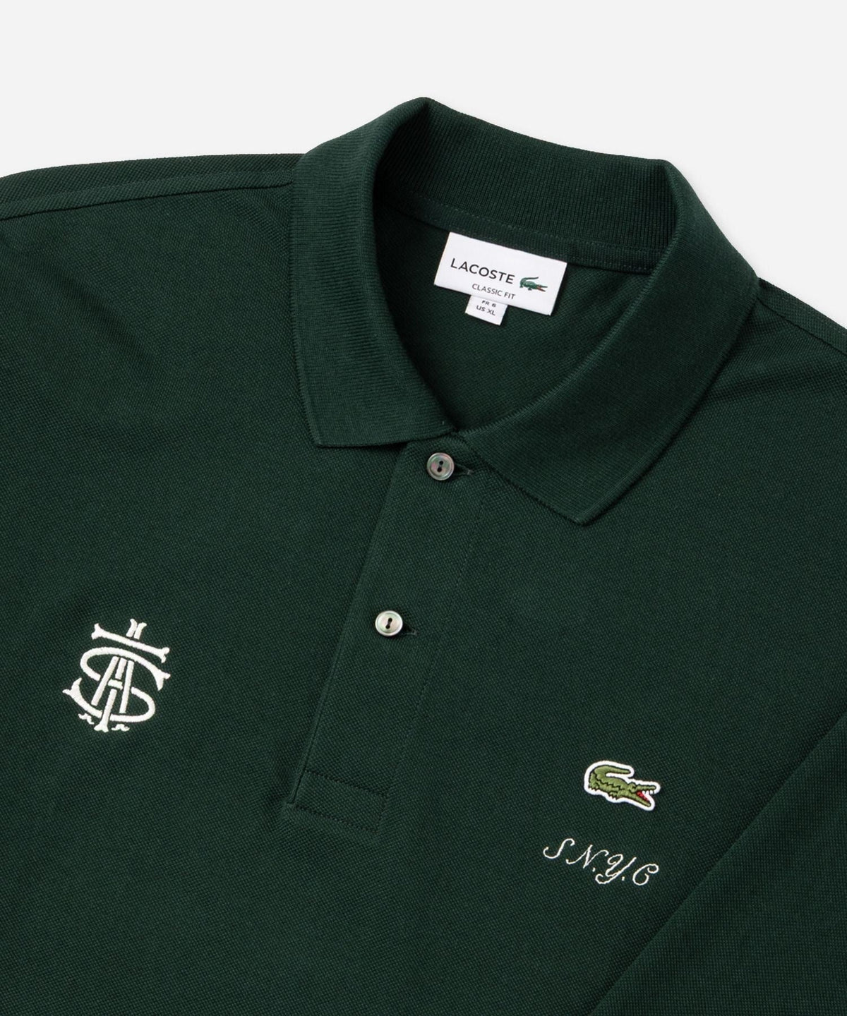 Lacoste customized by Saturdays NYC LS Poloshirt