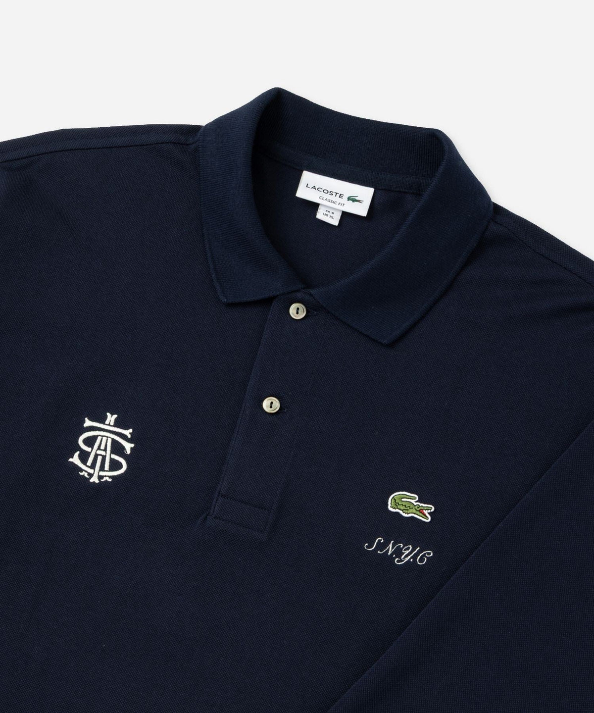 Lacoste customized by Saturdays NYC LS Poloshirt