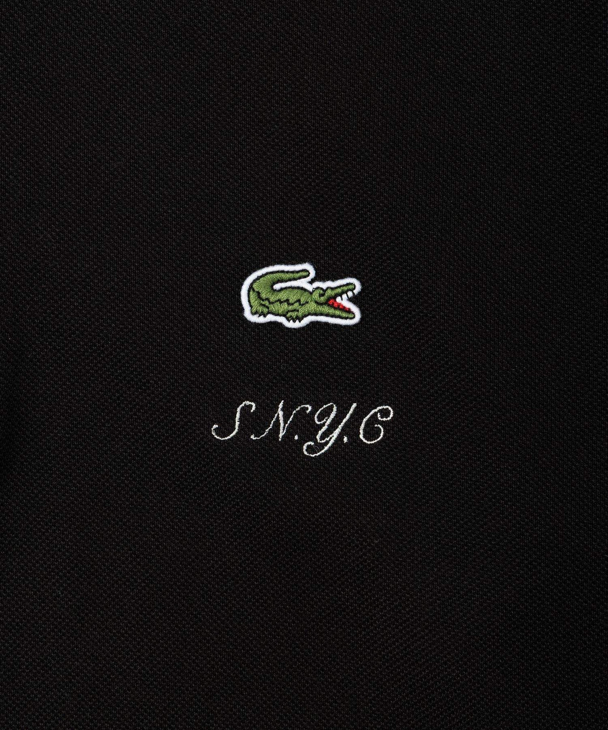 Lacoste customized by Saturdays NYC LS Poloshirt