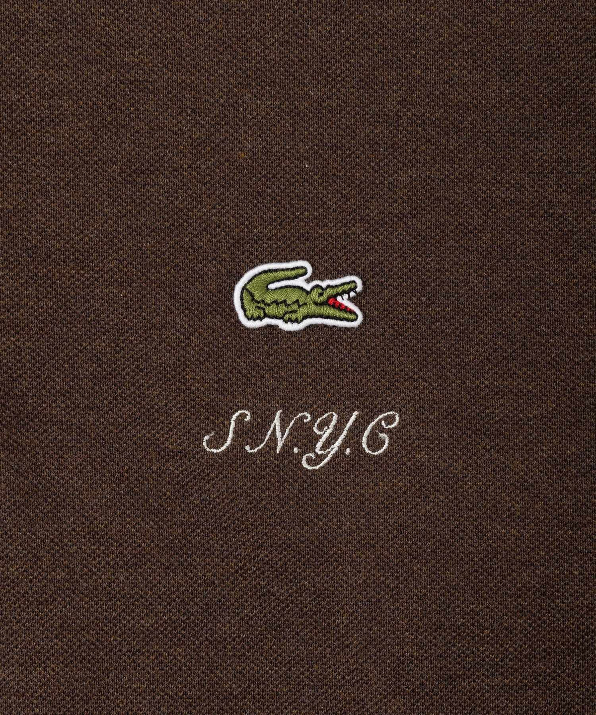 Lacoste customized by Saturdays NYC LS Poloshirt