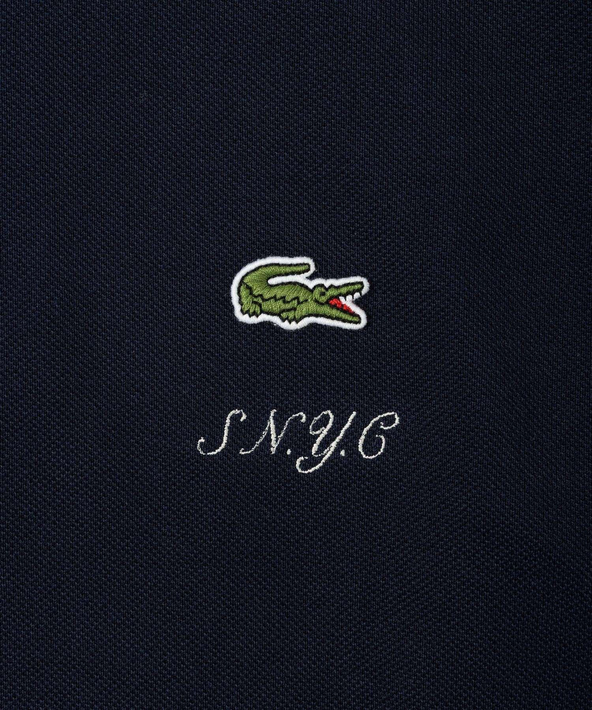 Lacoste customized by Saturdays NYC LS Poloshirt