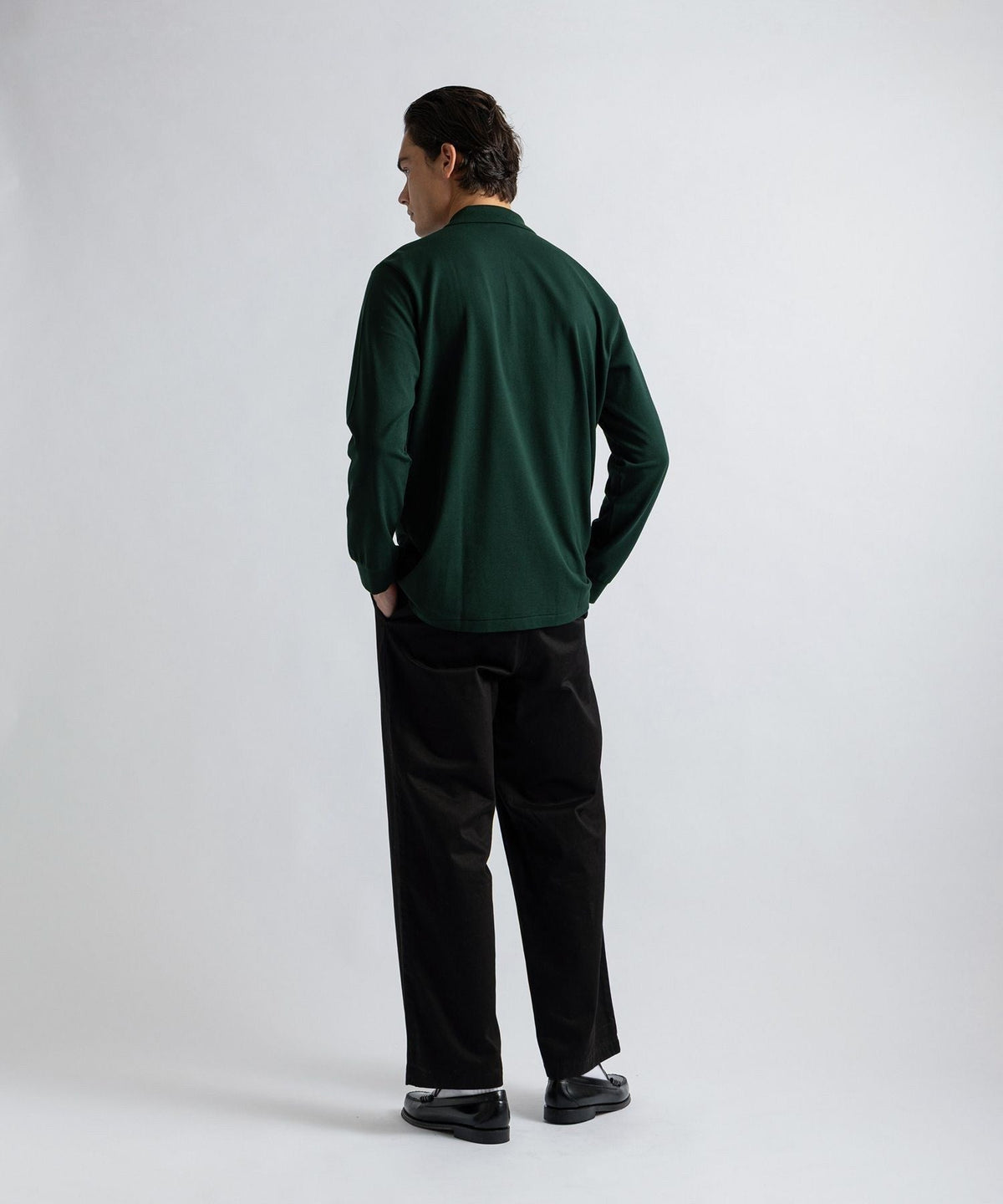 Lacoste customized by Saturdays NYC LS Poloshirt