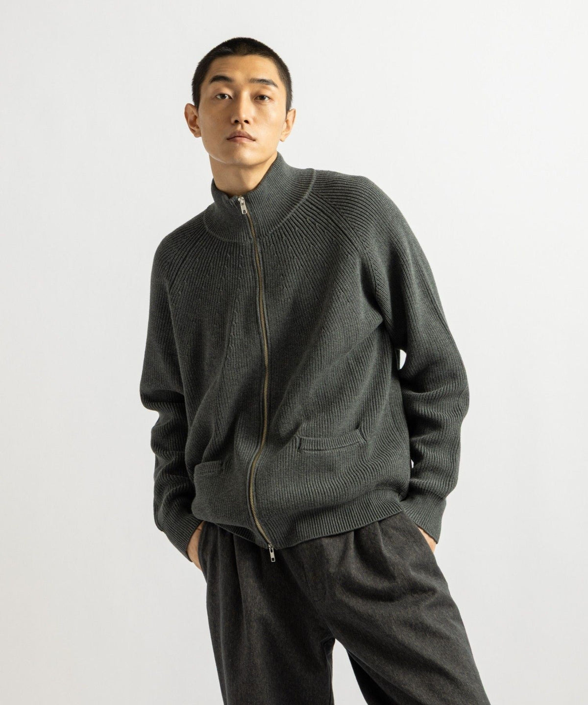 Henderson Zip Thru Knit