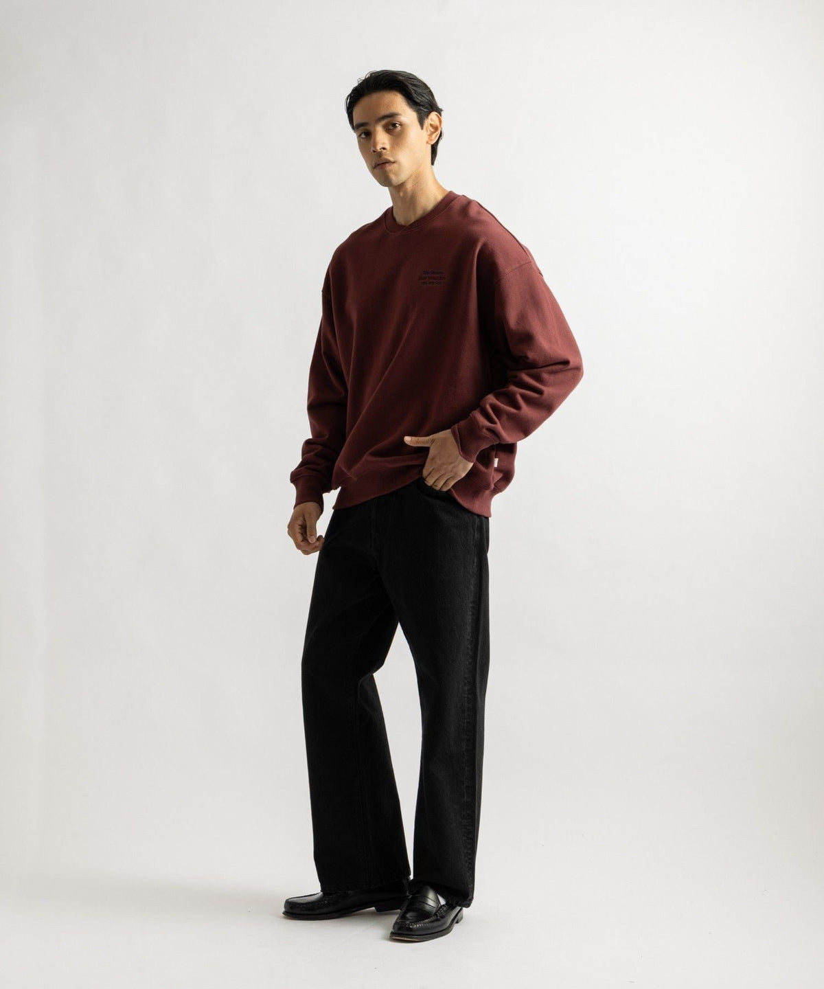 Bowery Loofah Collar Sweatshirt