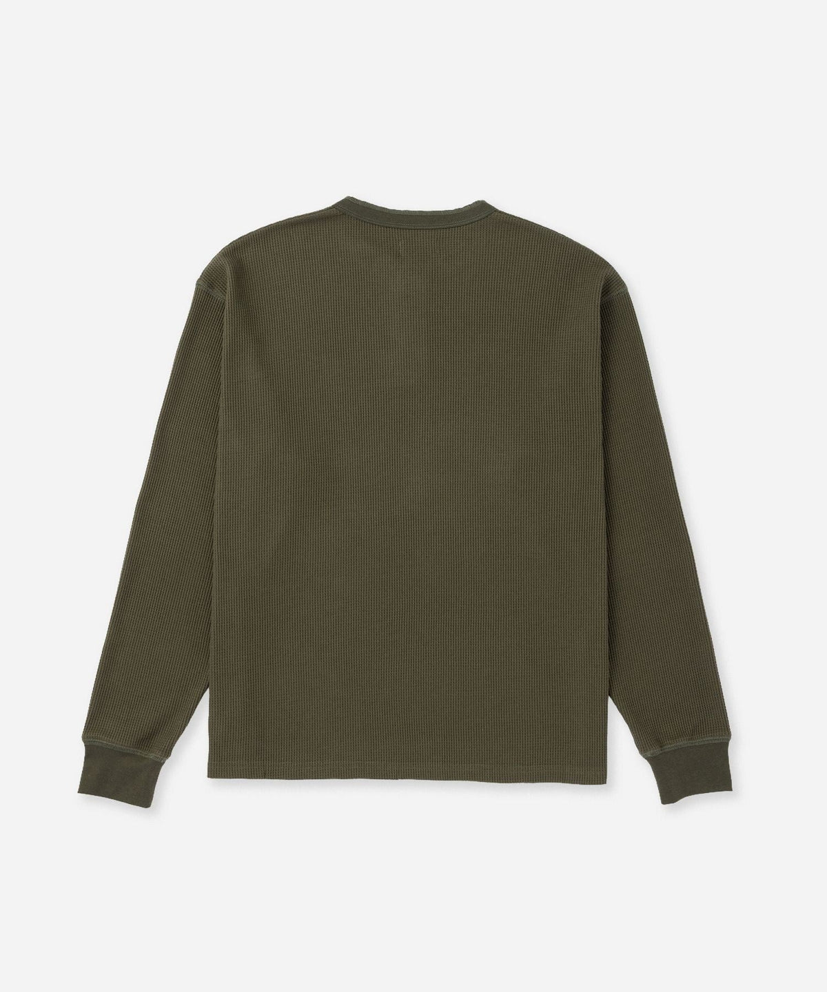 Alex Waffle Henley Neck Top