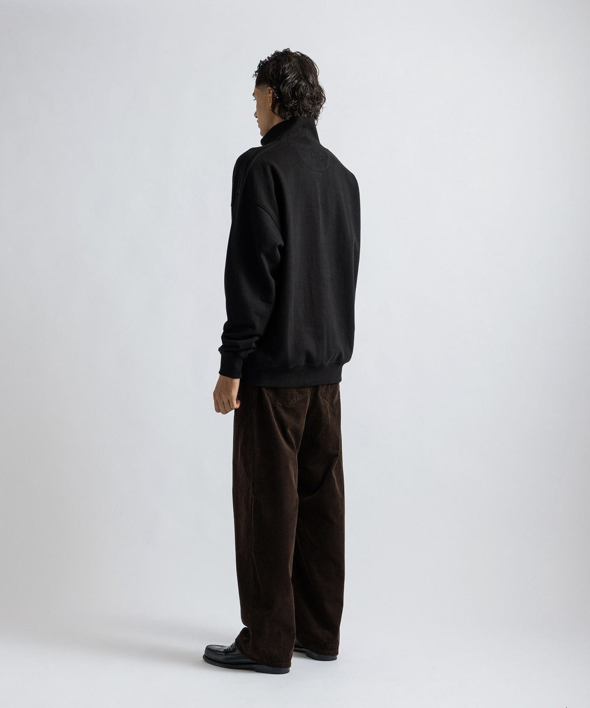 International Mock Neck Sweatshirt