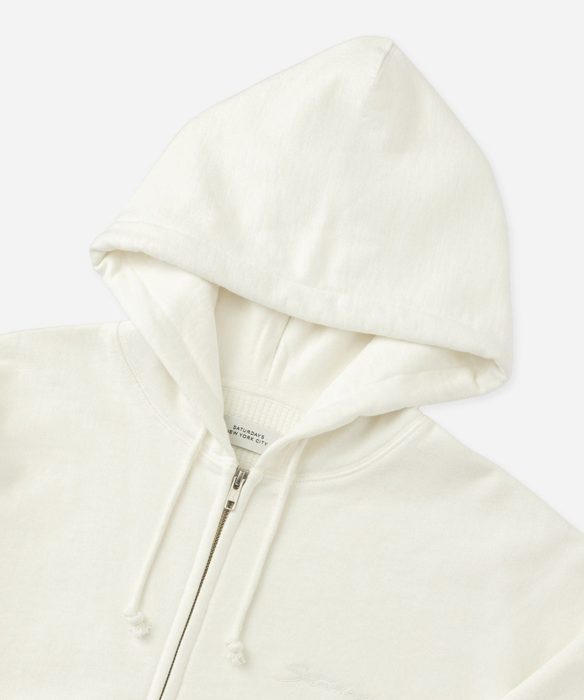 Canal Waffle Lined Zip Hoodie
