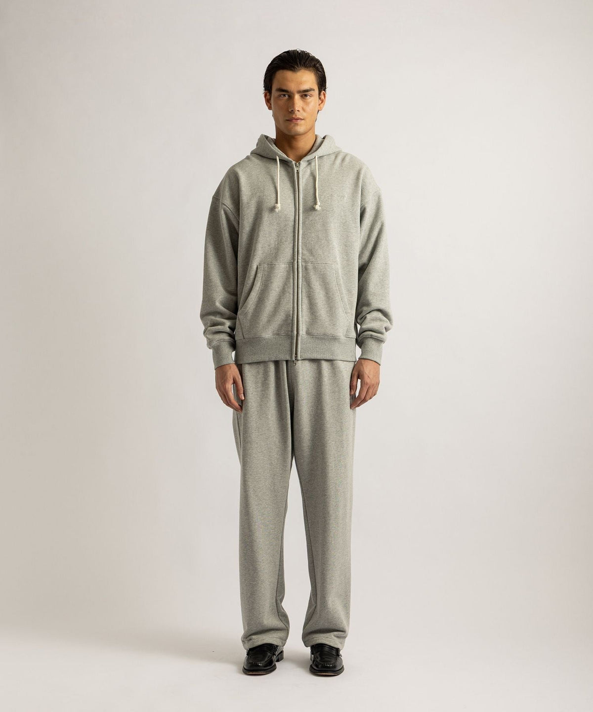 Canal Waffle Lined Zip Hoodie